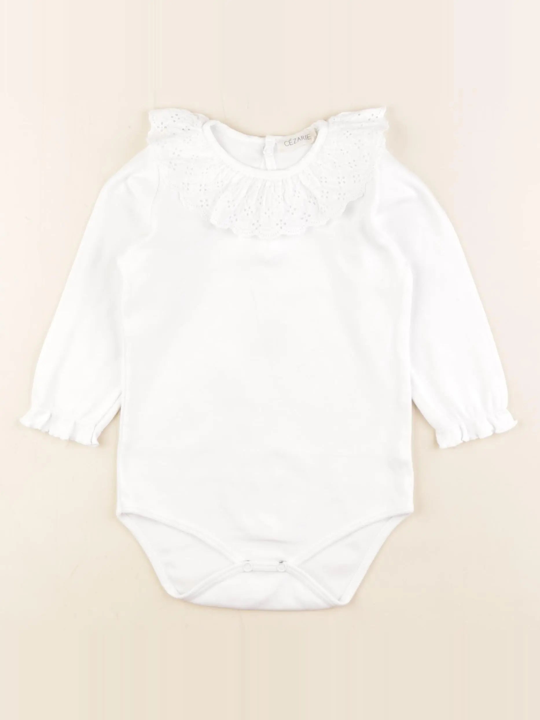 Cezarie - body à col blanc - 24 mois