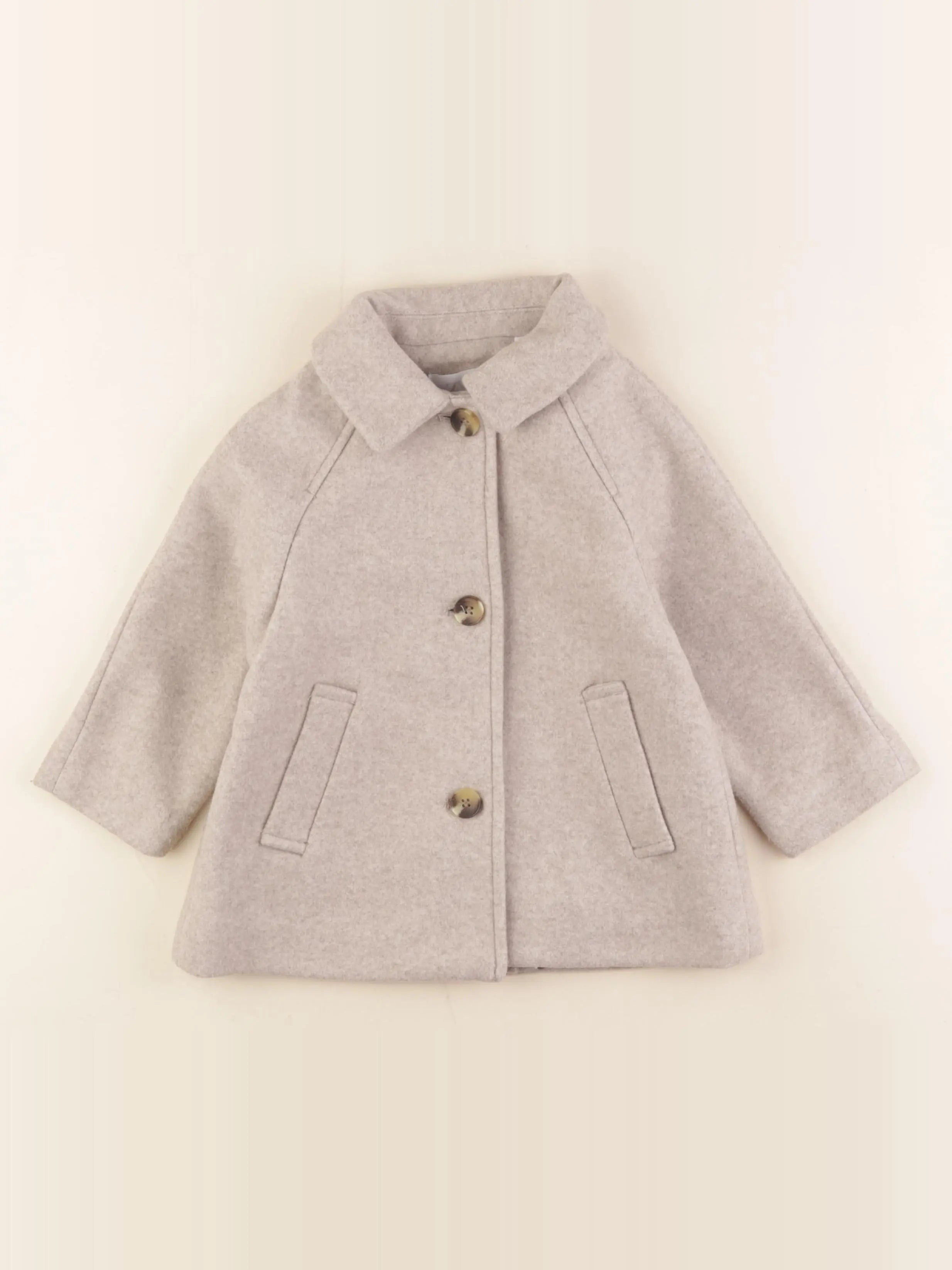 Zara - manteau beige - 3 ans