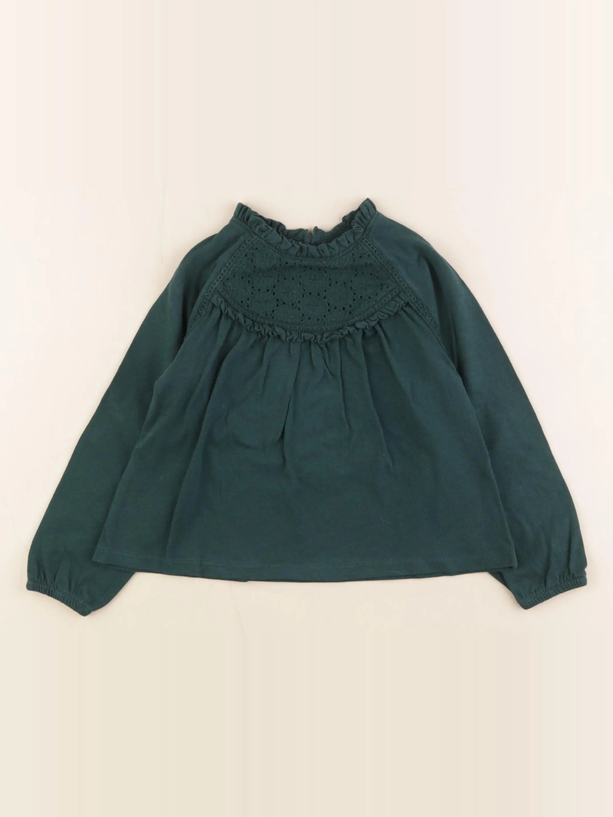 Vertbaudet - tee-shirt vert - 3 ans