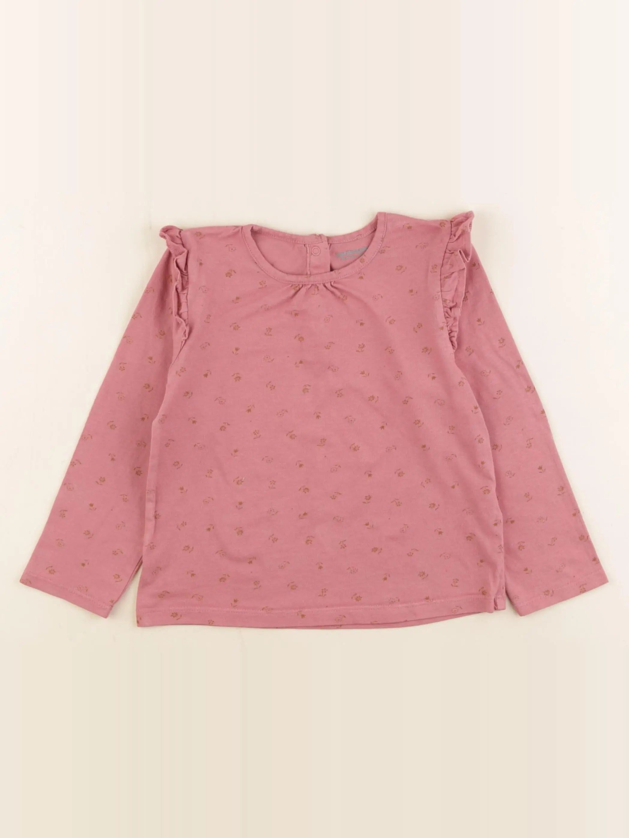 Vertbaudet - tee-shirt rose - 36 mois