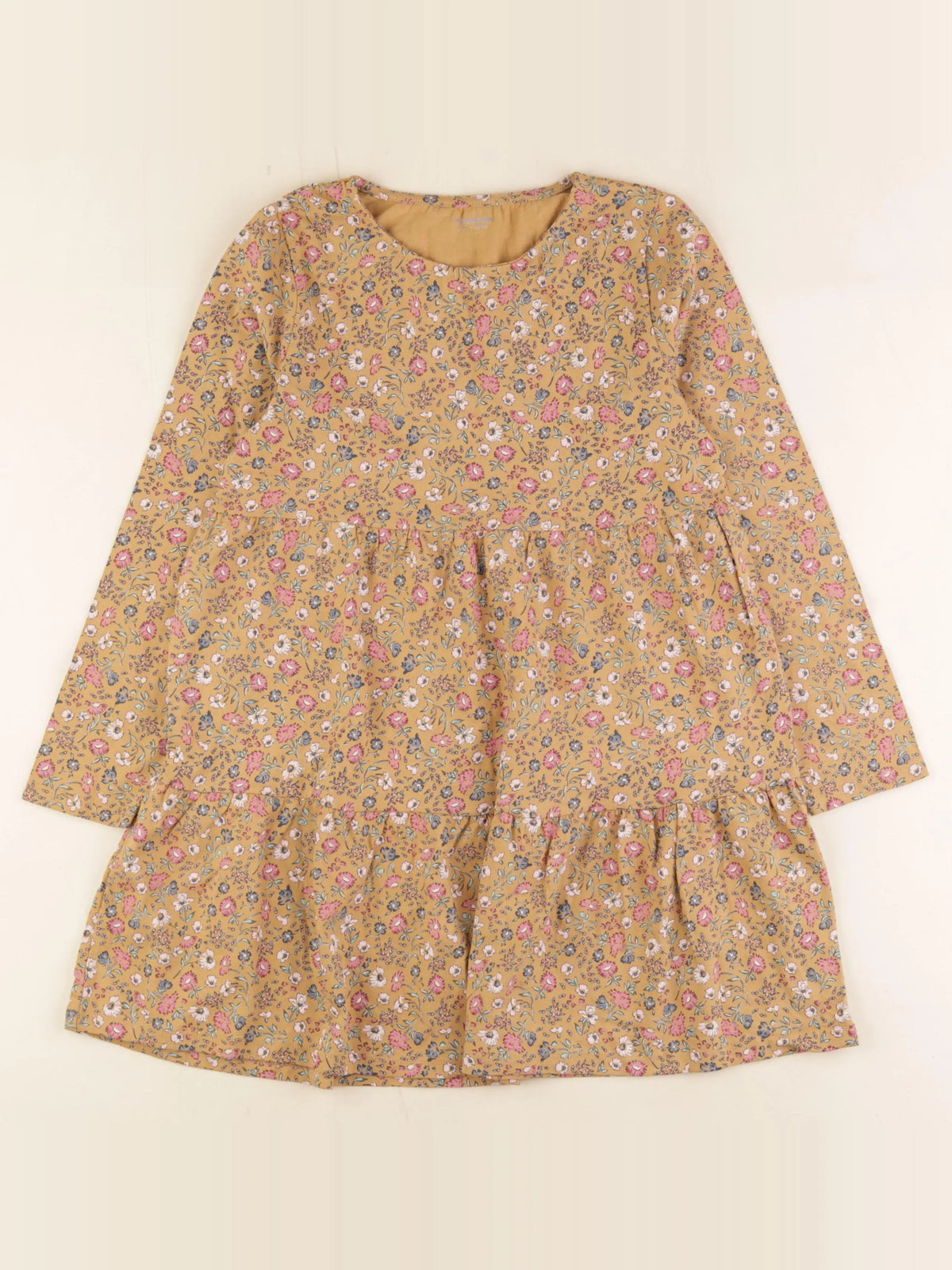 Vertbaudet - robe multicolore - 8 ans