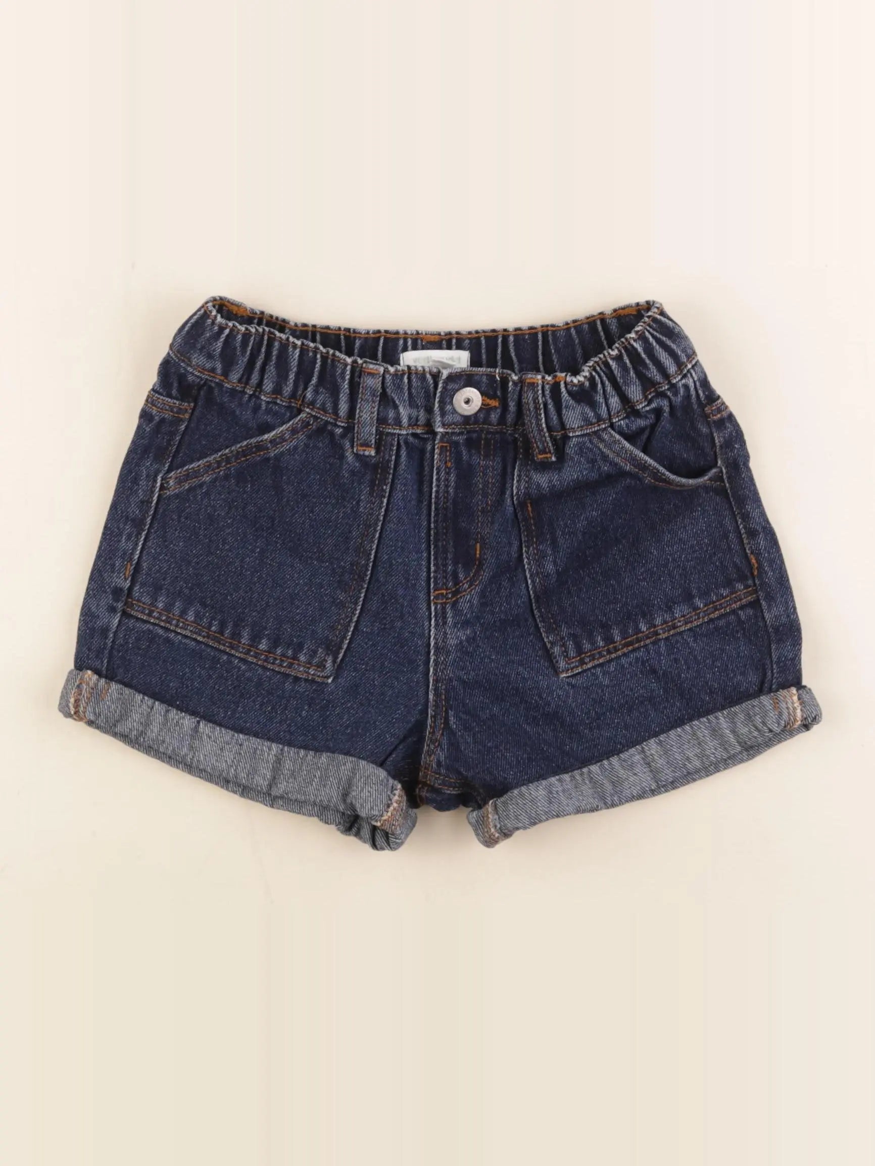 Vertbaudet - short bleu - 8 ans