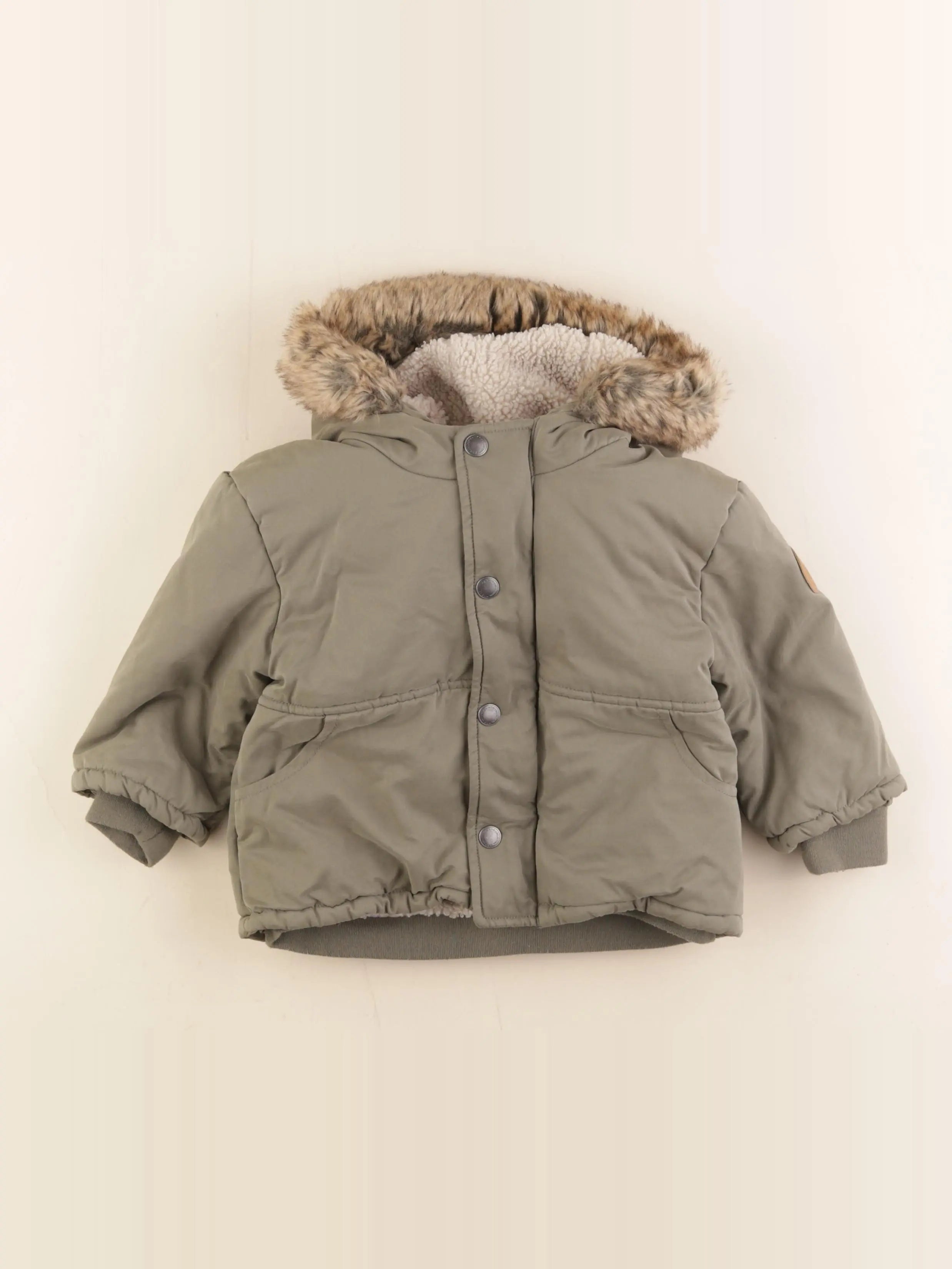 Tape à l'oeil - parka vert - 2 ans