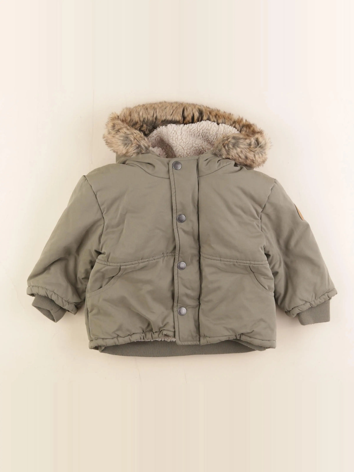 Tape à l'oeil - parka vert - 2 ans