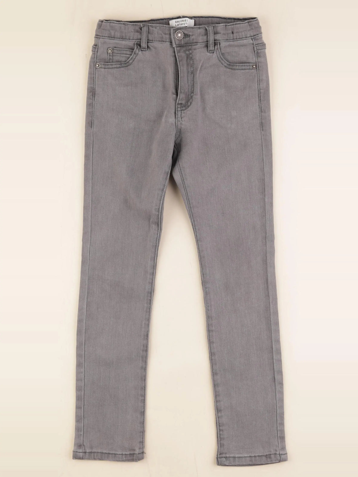 Galeries Lafayette - jean gris - 8 ans