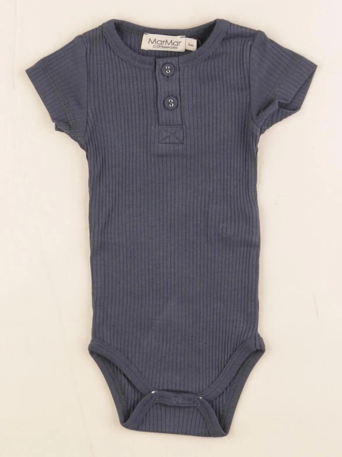 Marmar - body tee-shirt taupe - 2 mois