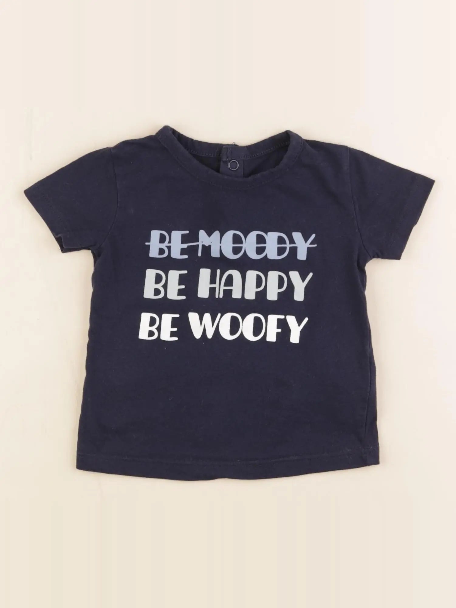 La Redoute - tee-shirt bleu - 9 mois