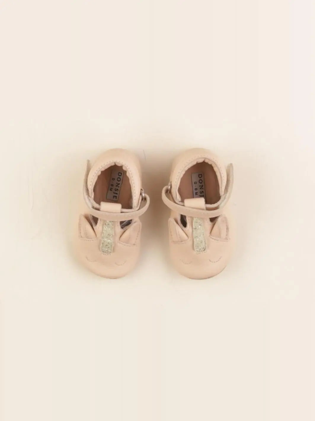 Donsje - chaussons or, rose - pointure 16/17