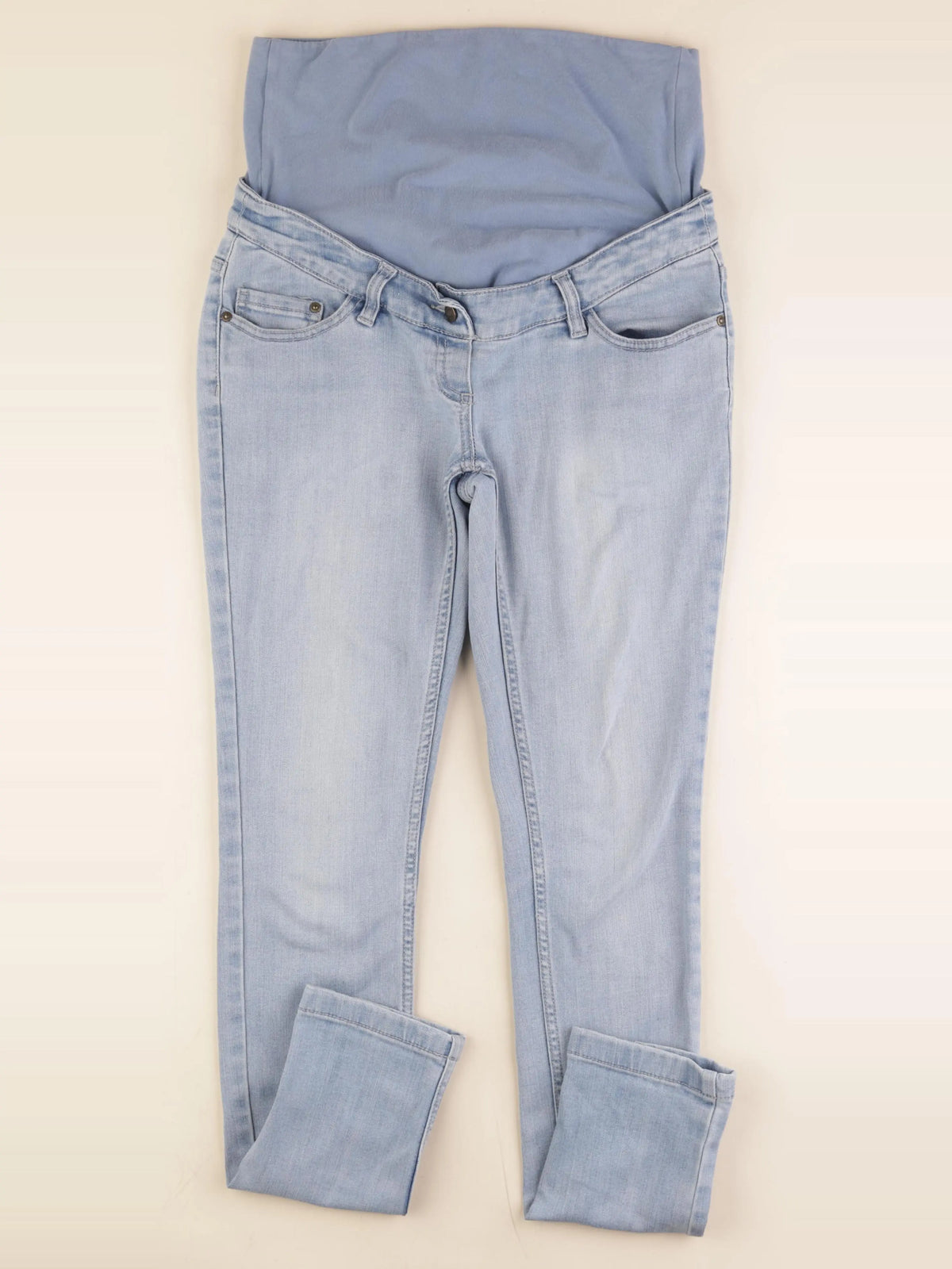 Vertbaudet - jean grossesse bleu - 38