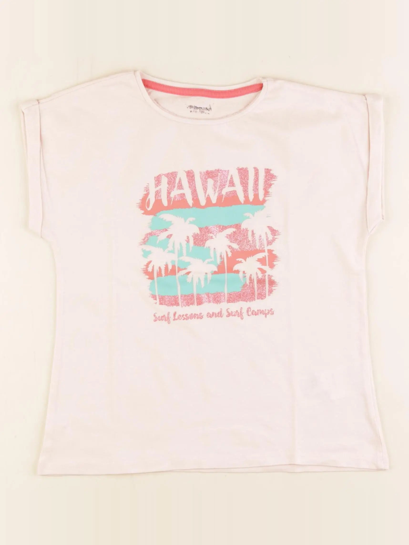 Vertbaudet - tee-shirt rose - 8 ans