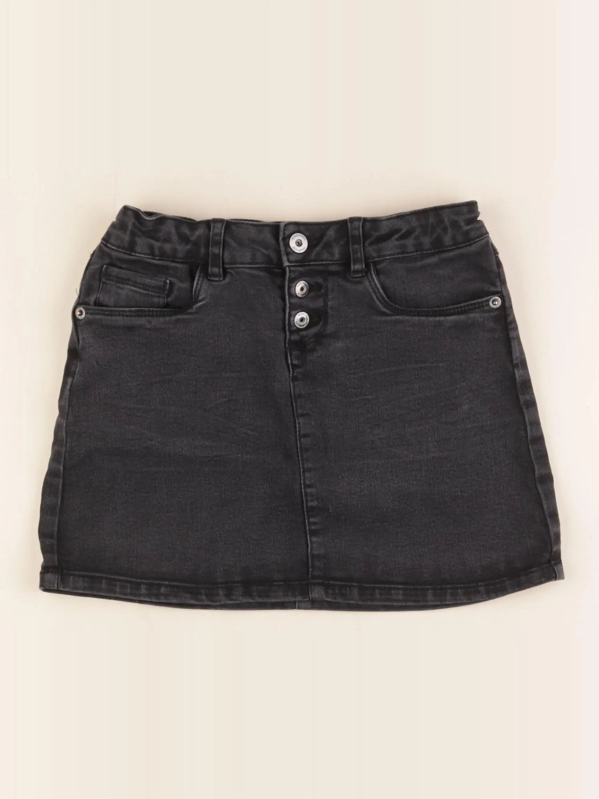 Vertbaudet - jupe gris - 8 ans