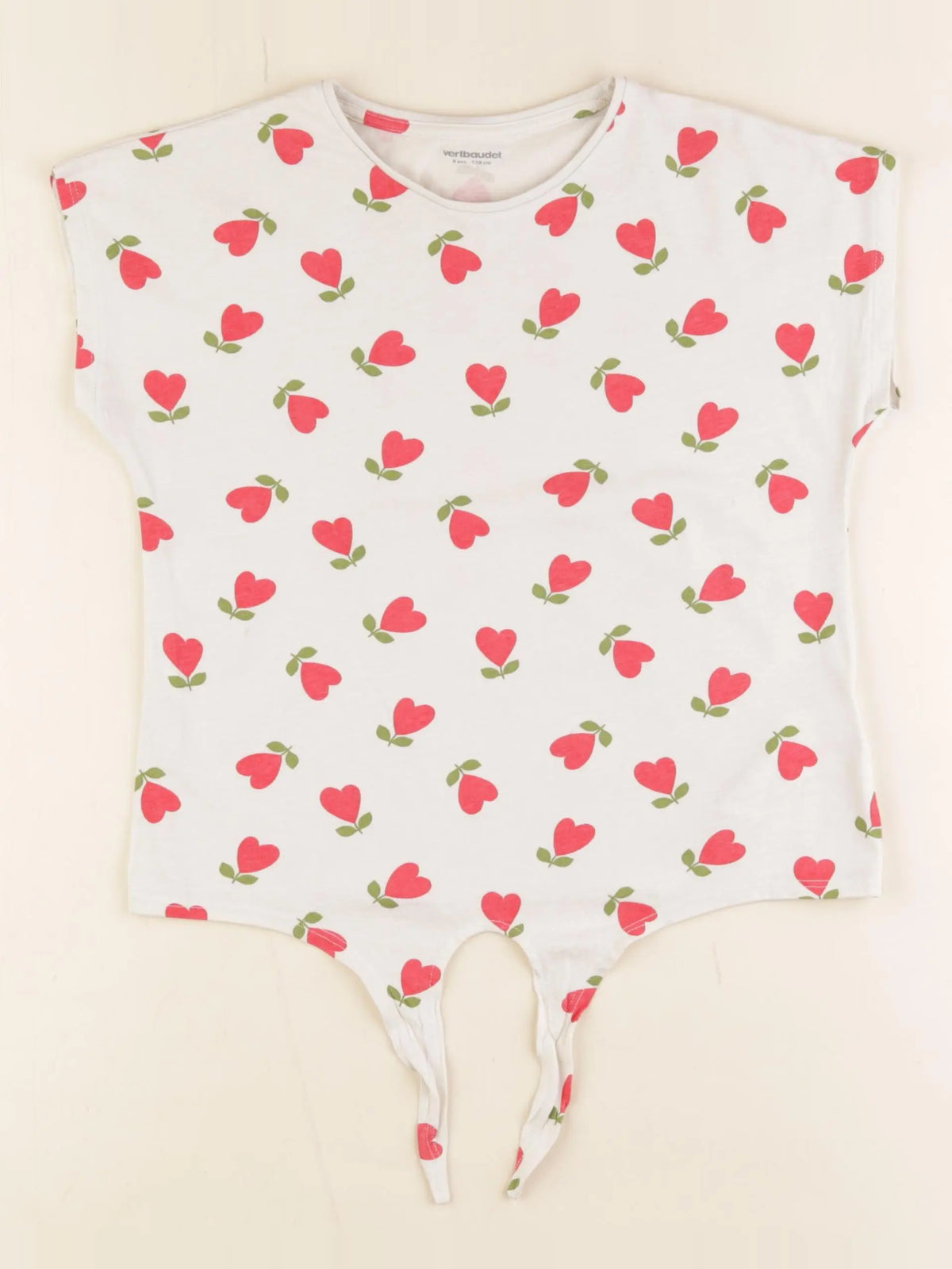 Vertbaudet - tee-shirt multicolore - 8 ans