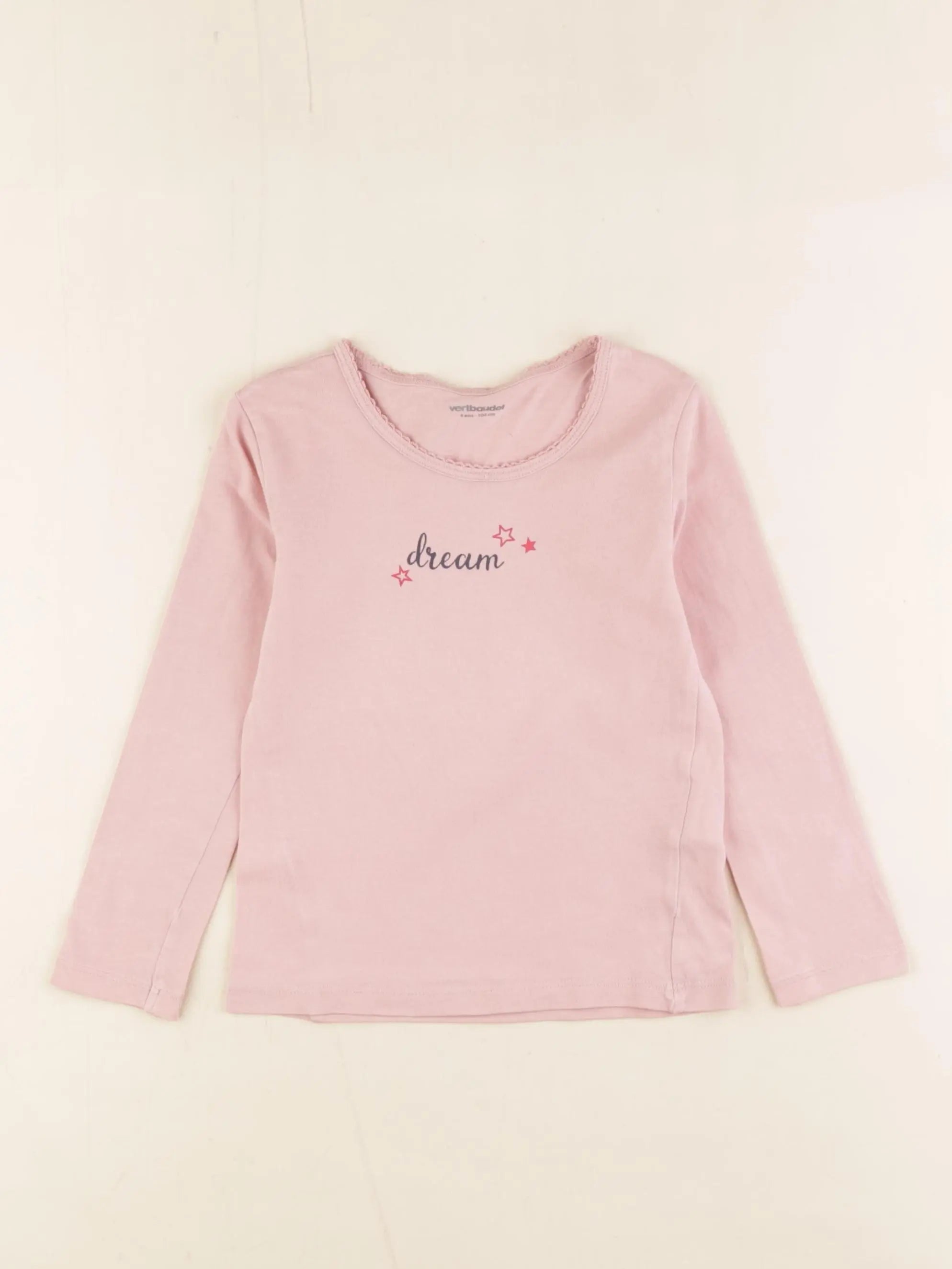 Vertbaudet - maillot de corps rose - 4 ans