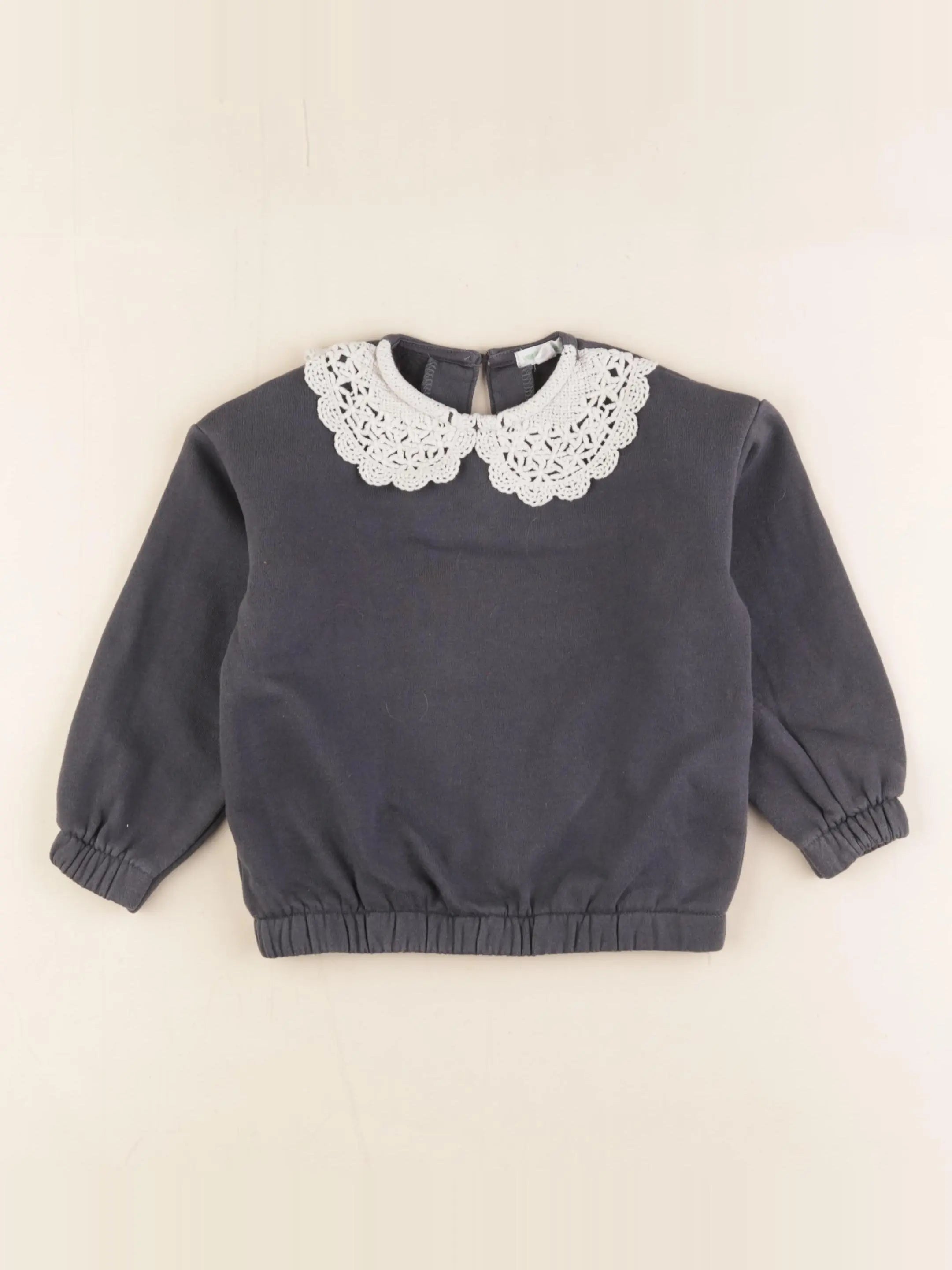 Vertbaudet - sweat gris - 4 ans