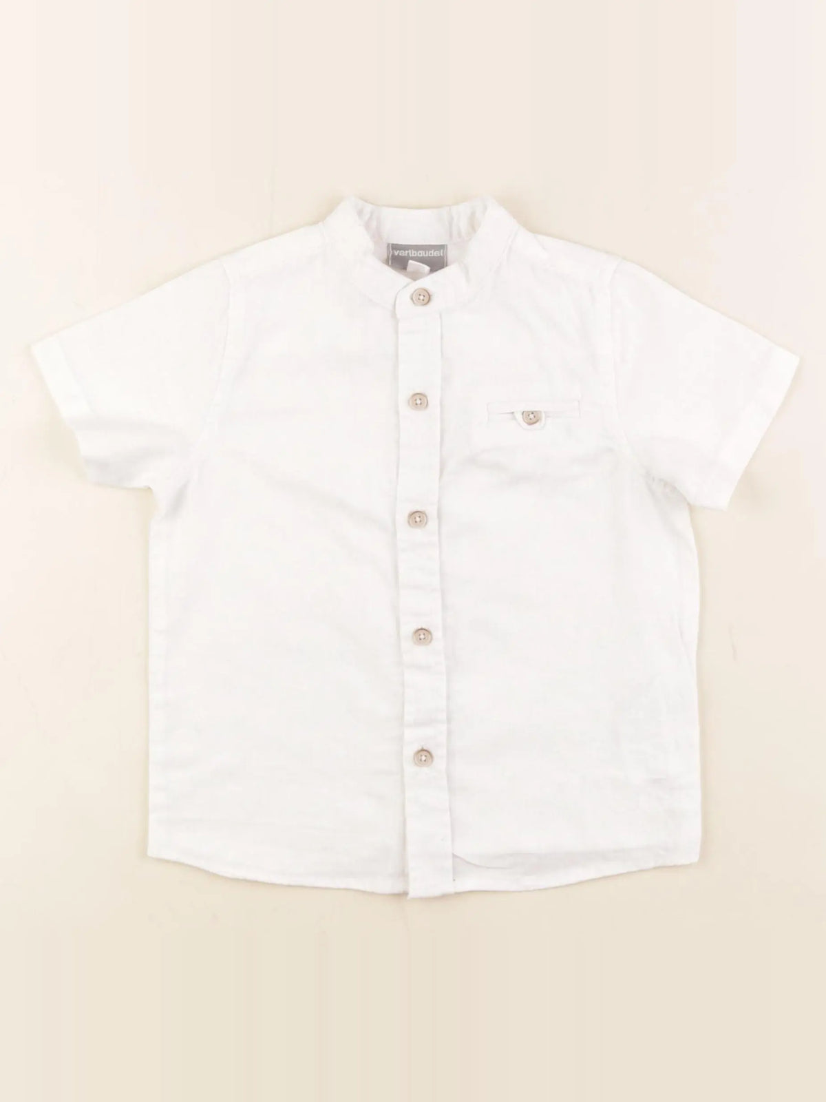 Vertbaudet - chemise blanc - 3 ans
