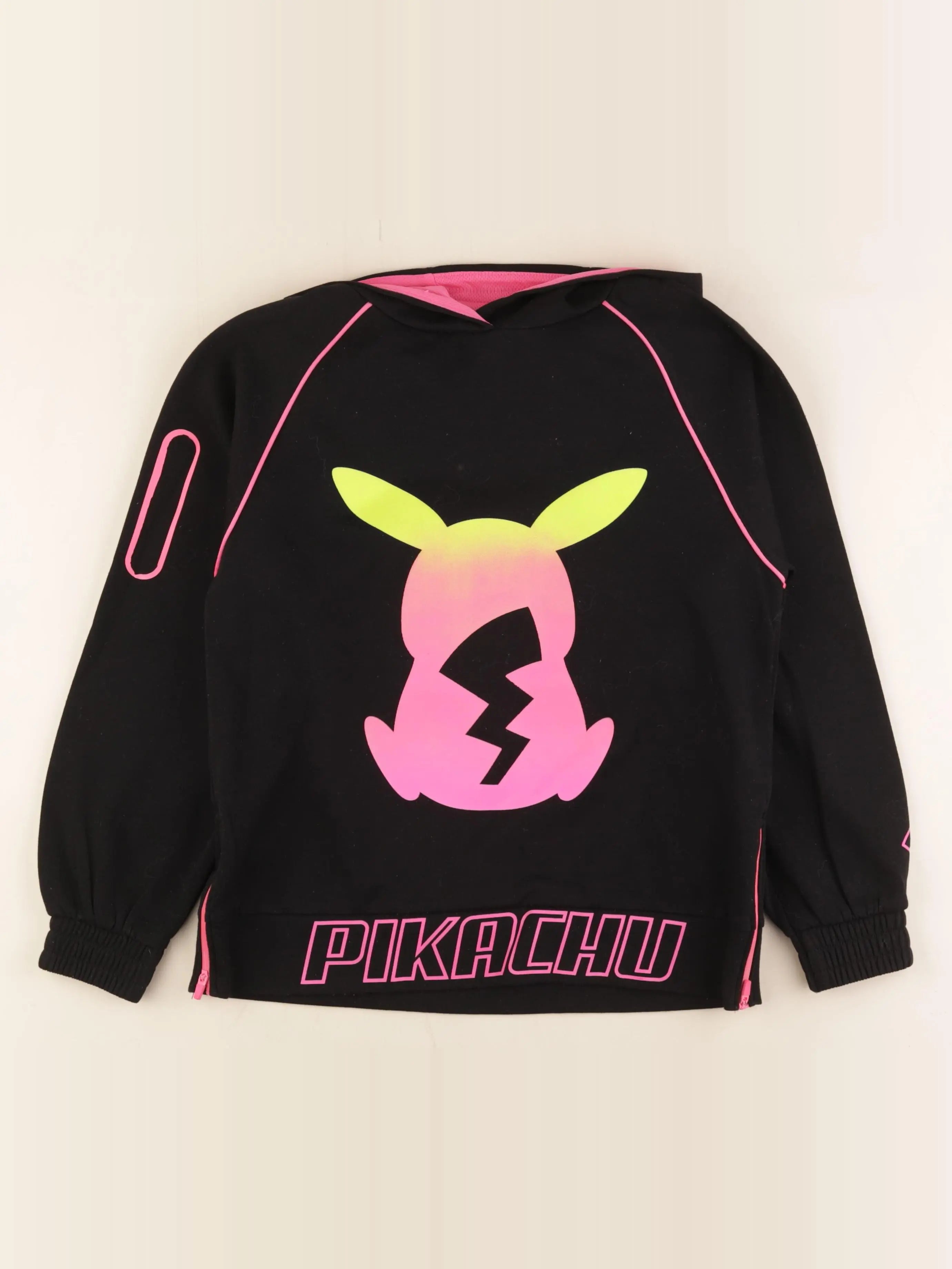 Zara - sweat imprimé au dos noir - 11/12 ans