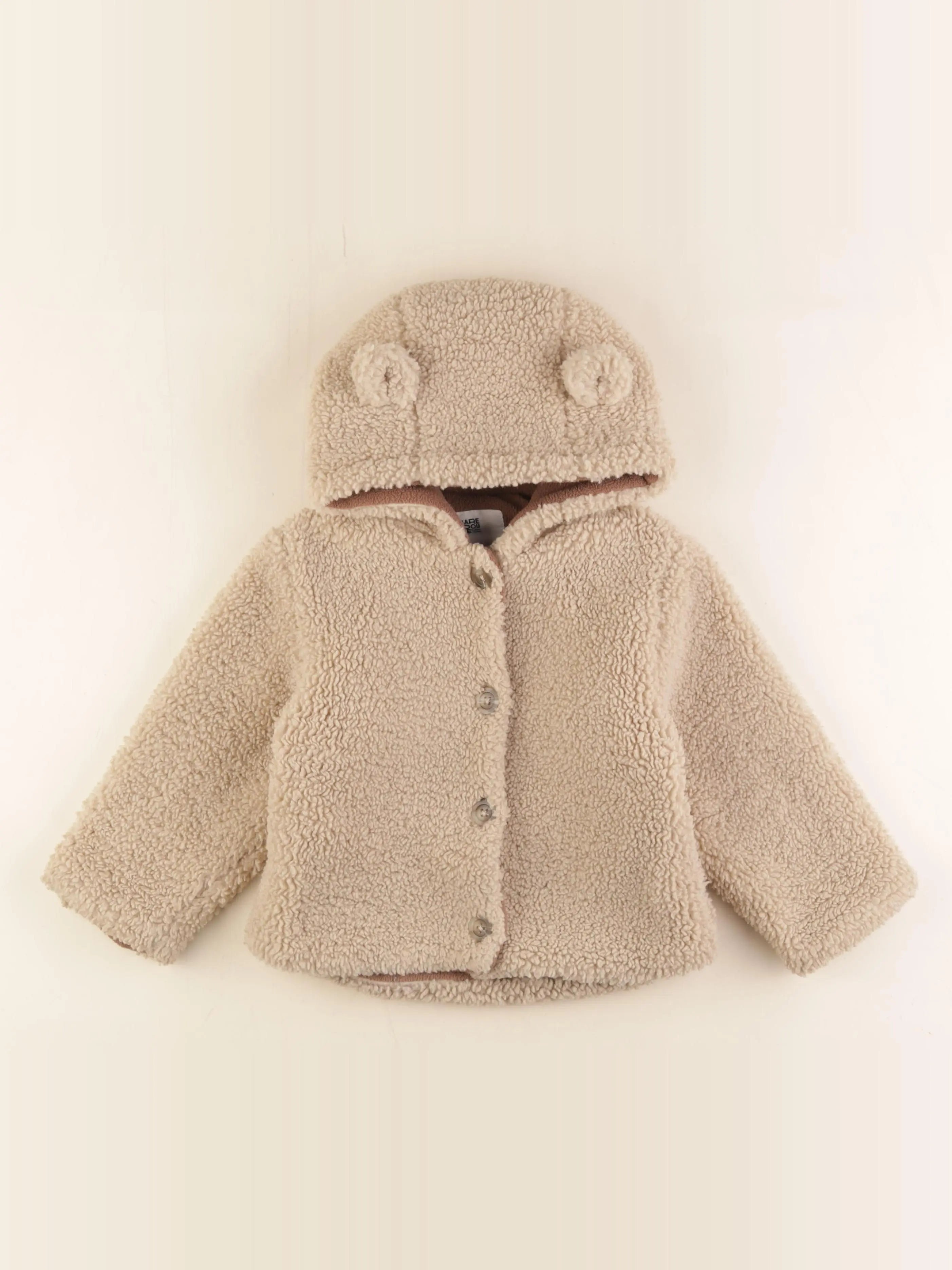 La Redoute - veste beige - 2 ans