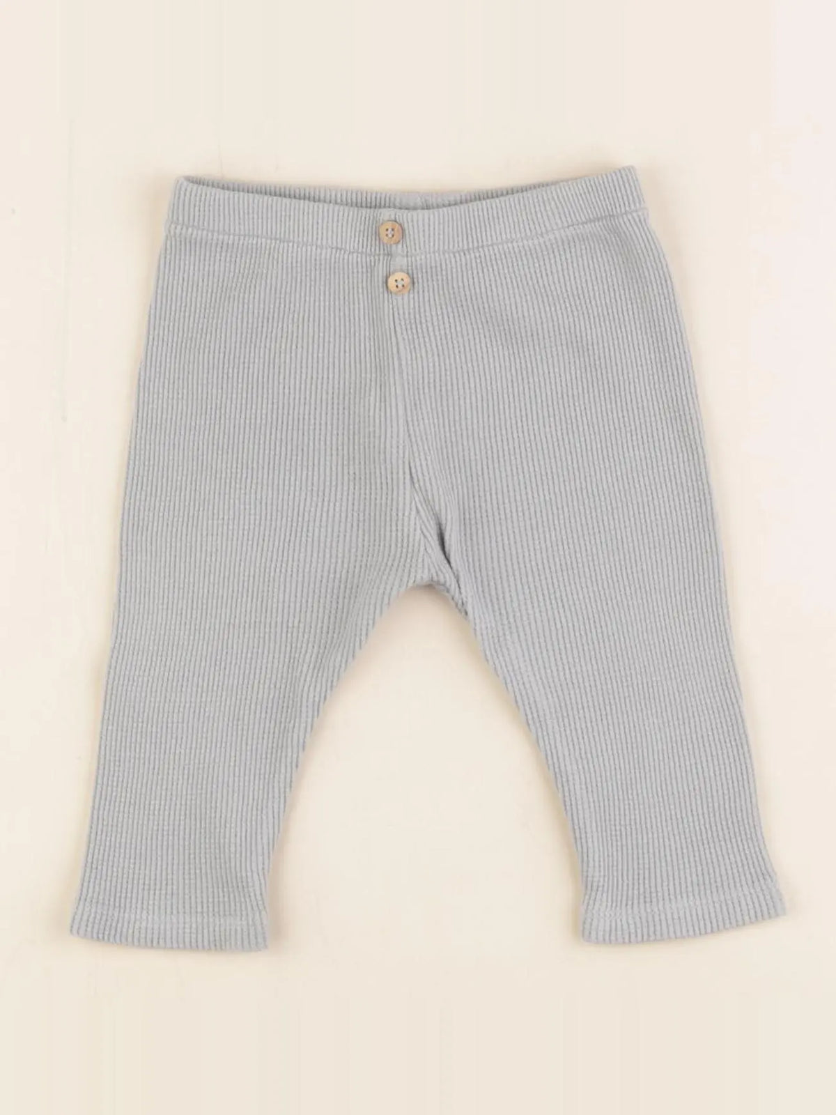 Zara - legging bleu - 3/6 mois