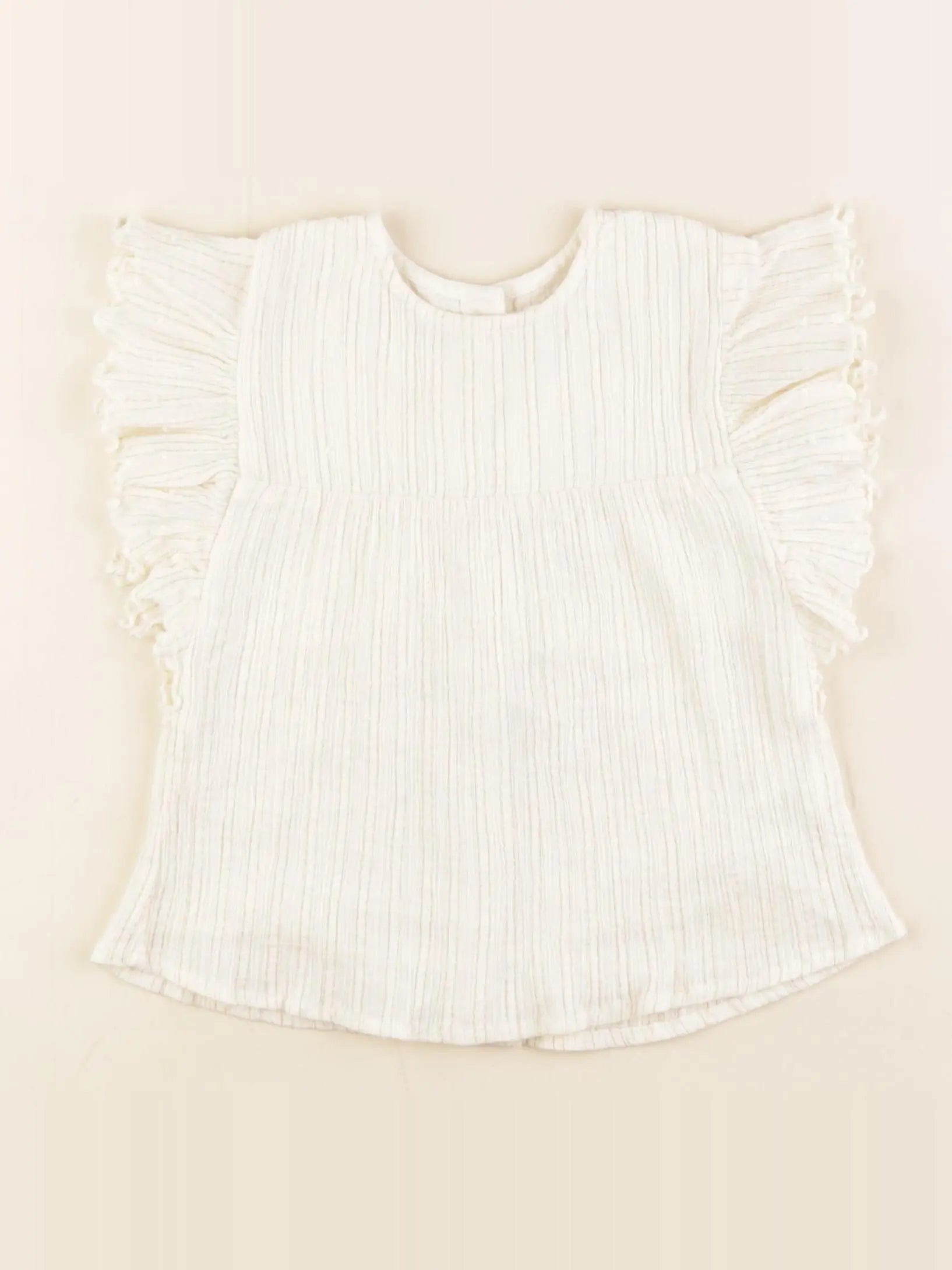 Louis Louise - blouse beige, or - 2 ans