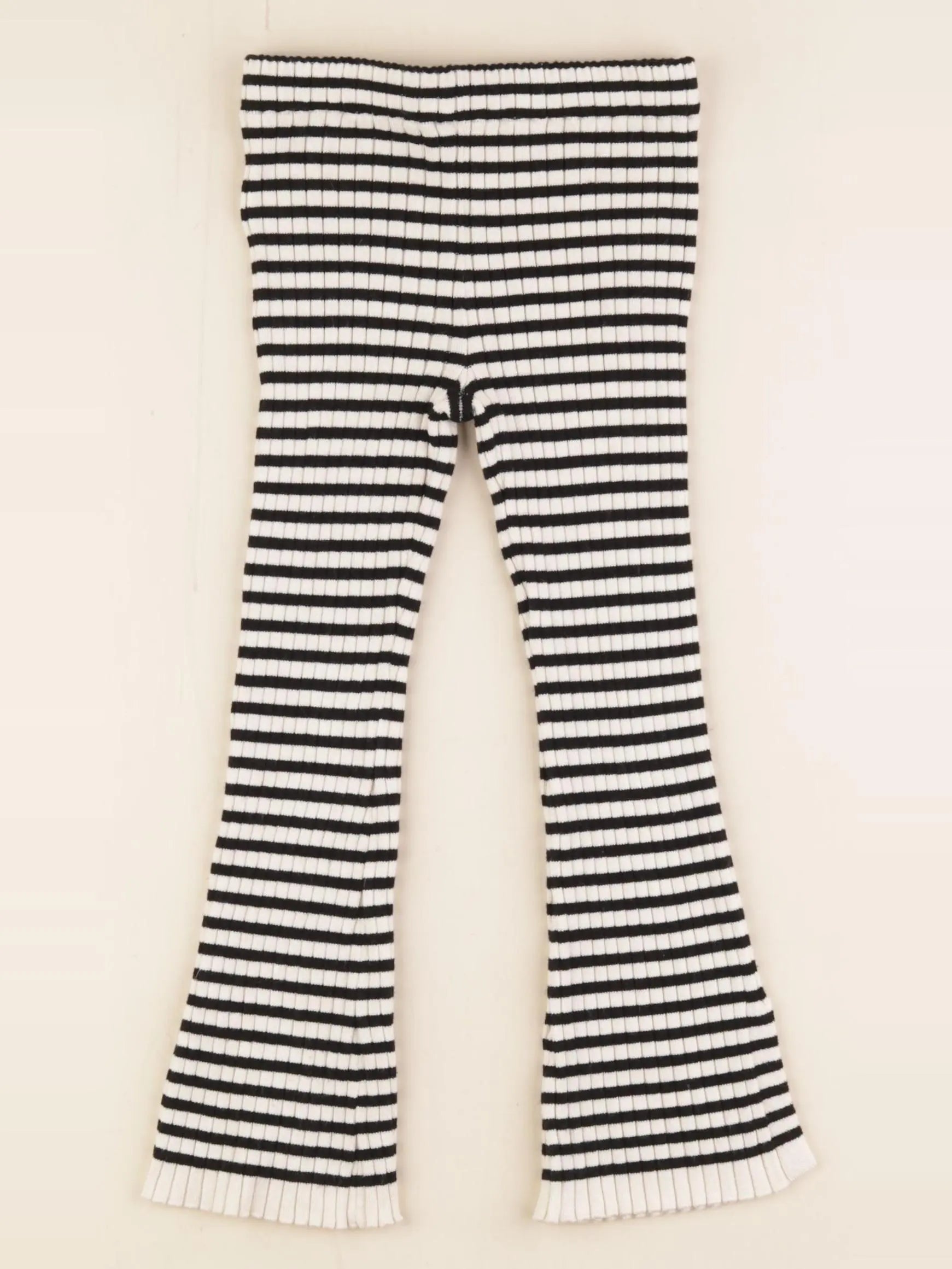 H&M - legging noir, beige - 2/3 ans