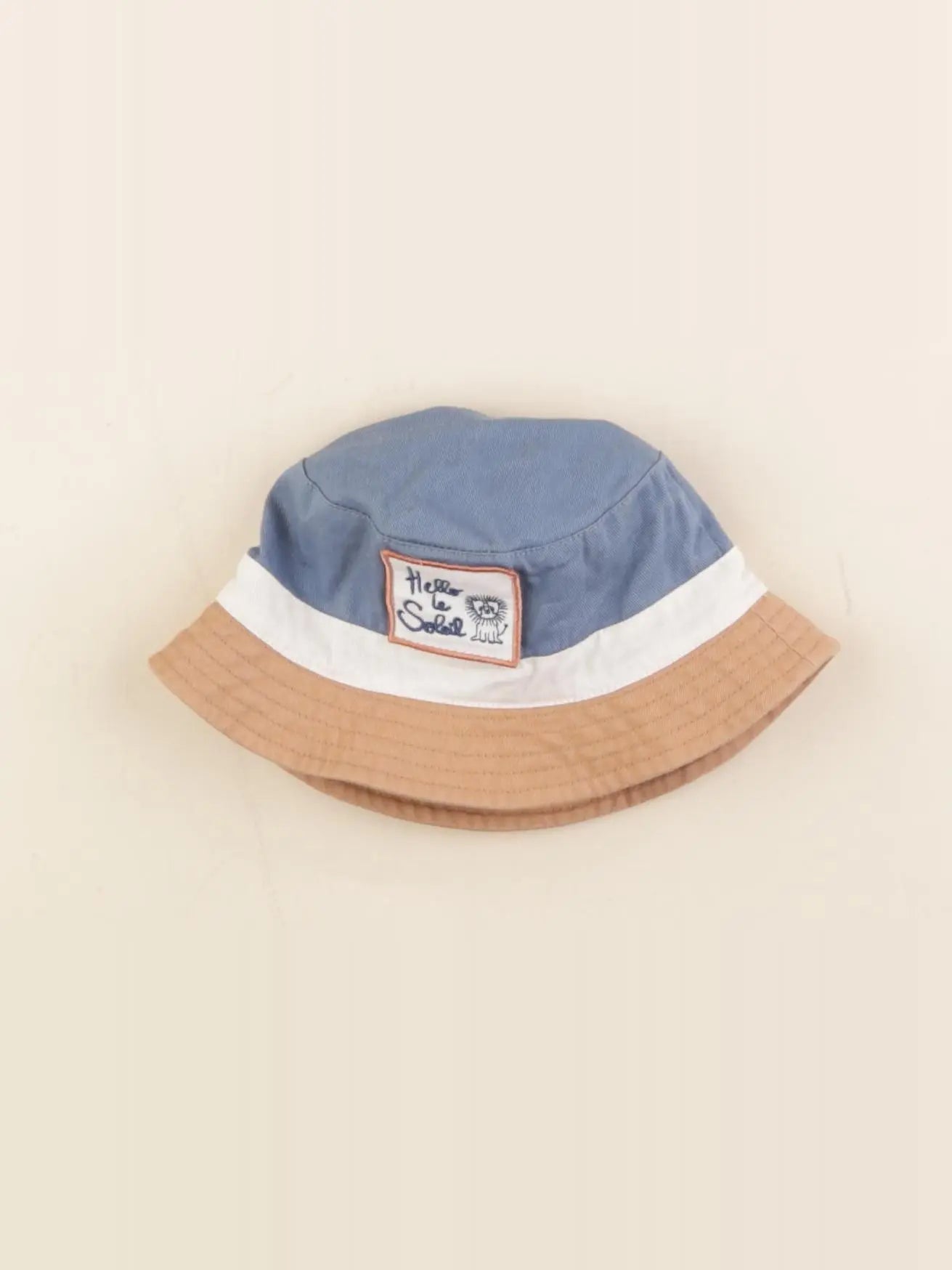 Vertbaudet - chapeau multicolore - 3/6 mois