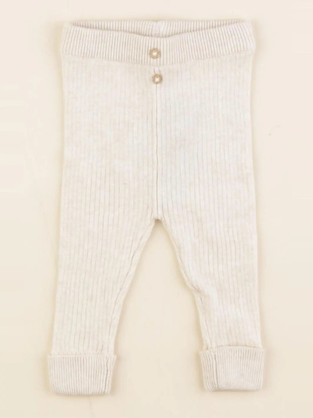 Tape à l'oeil - legging beige - 3 mois