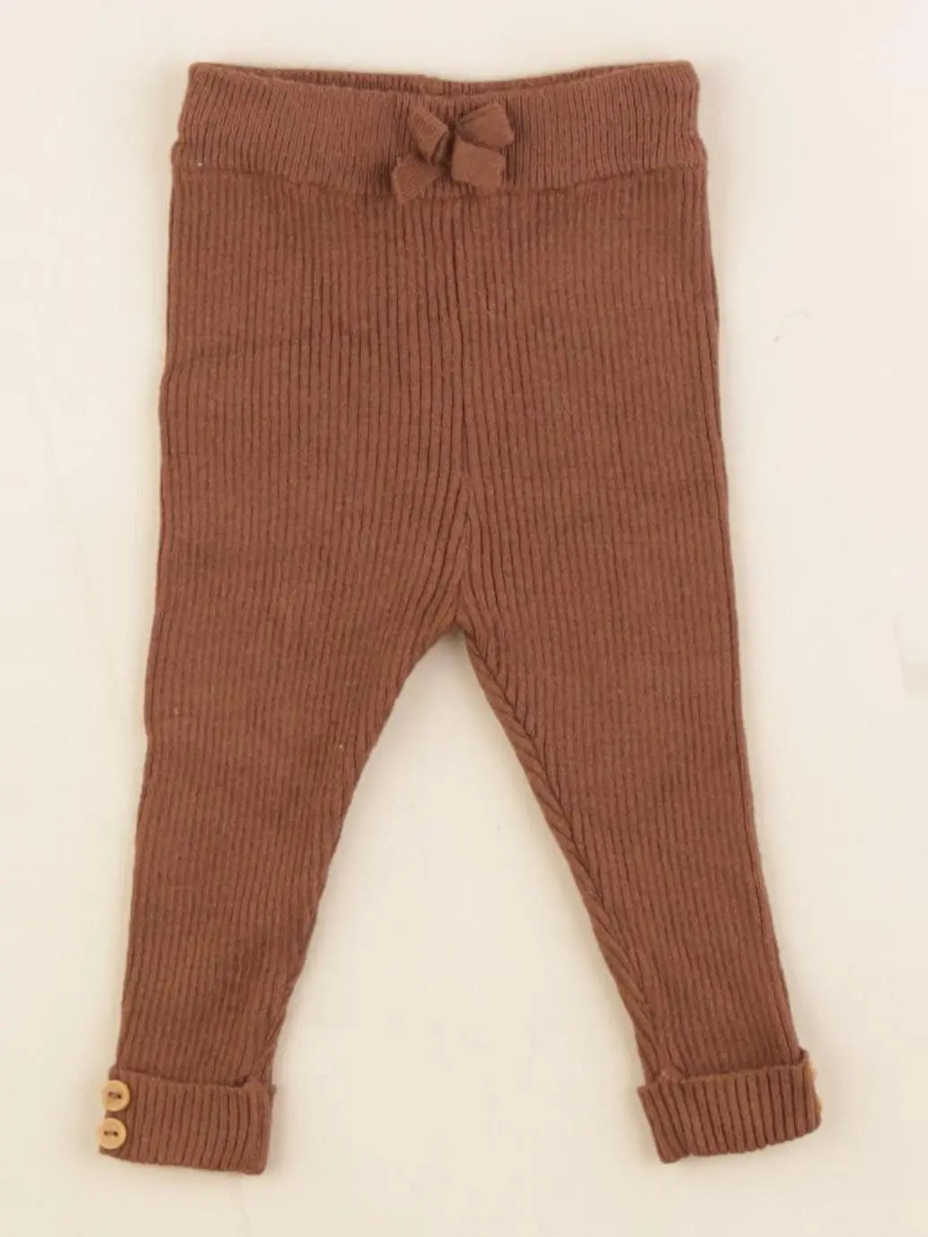 Vertbaudet - legging marron - 3 mois