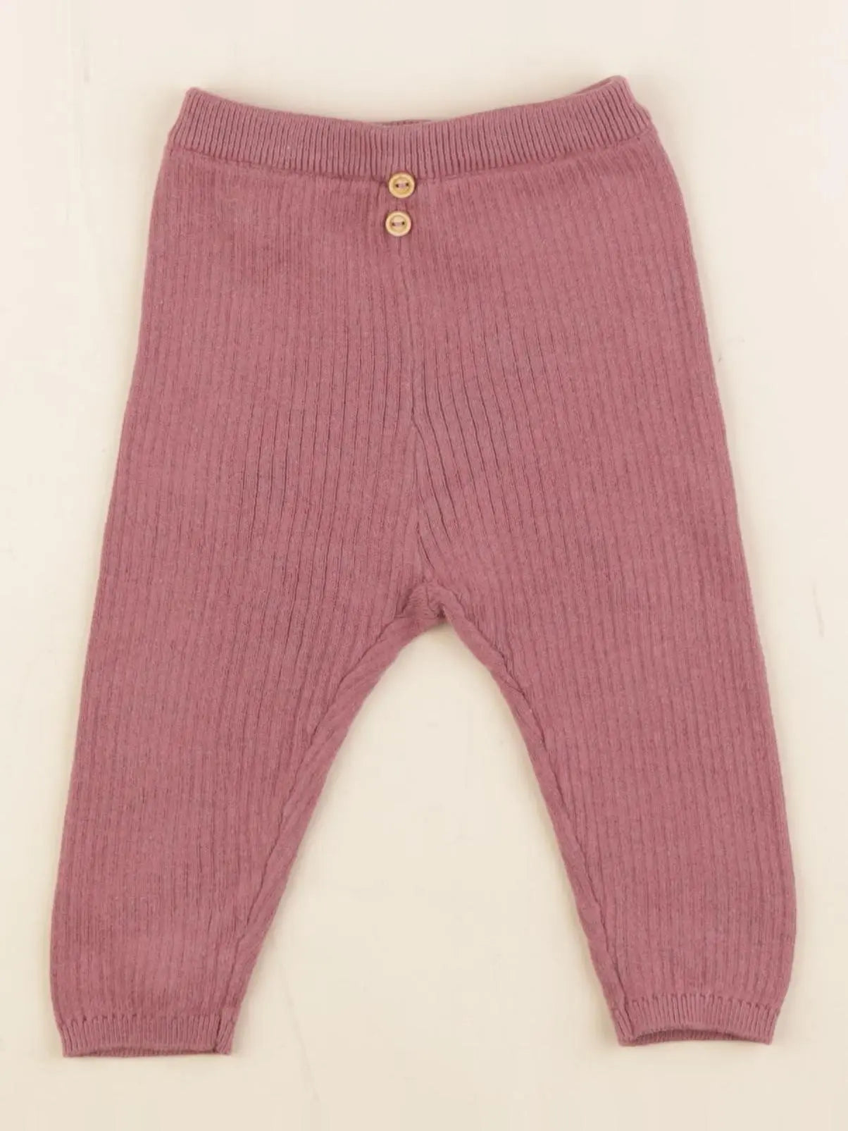 Zara - legging rose - 3/6 mois