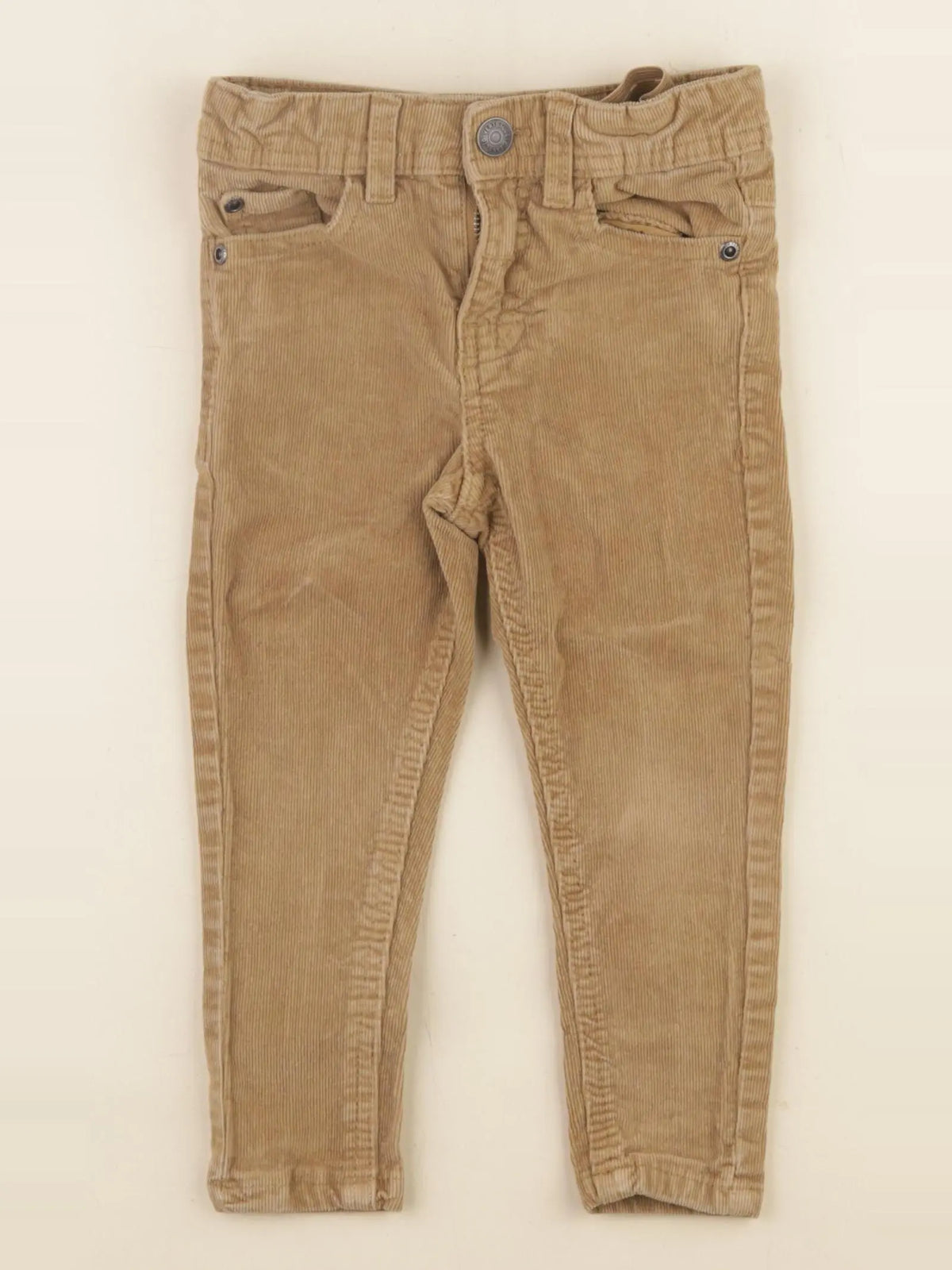 Vertbaudet - pantalon marron - 2 ans