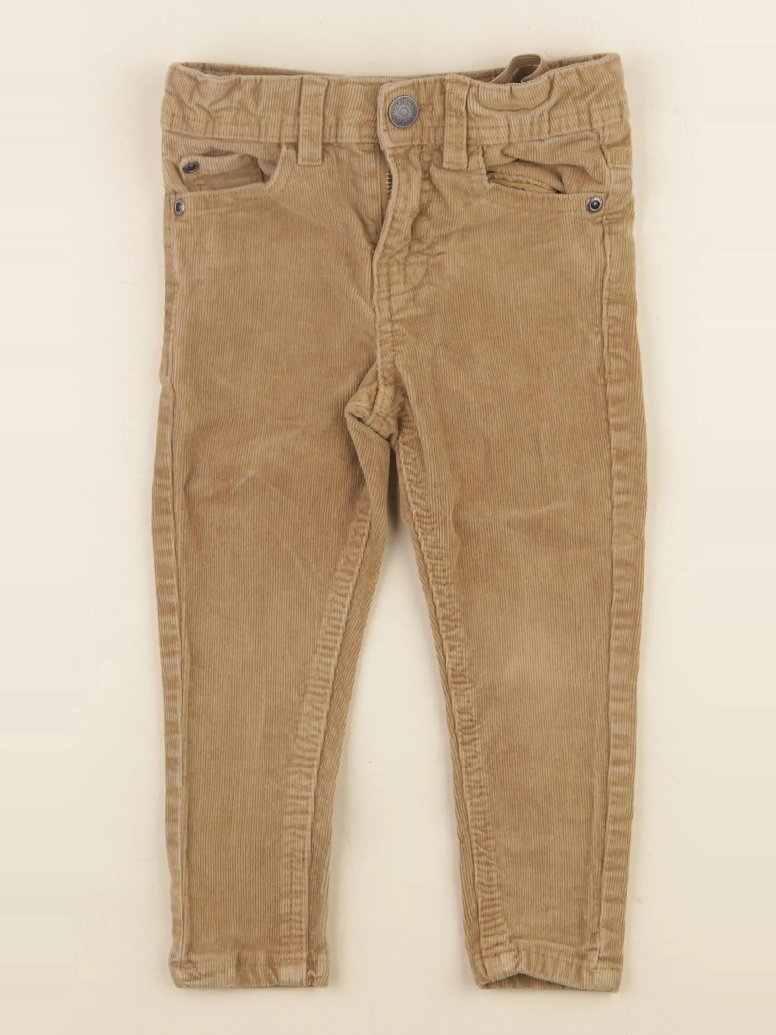 Vertbaudet - pantalon marron - 2 ans