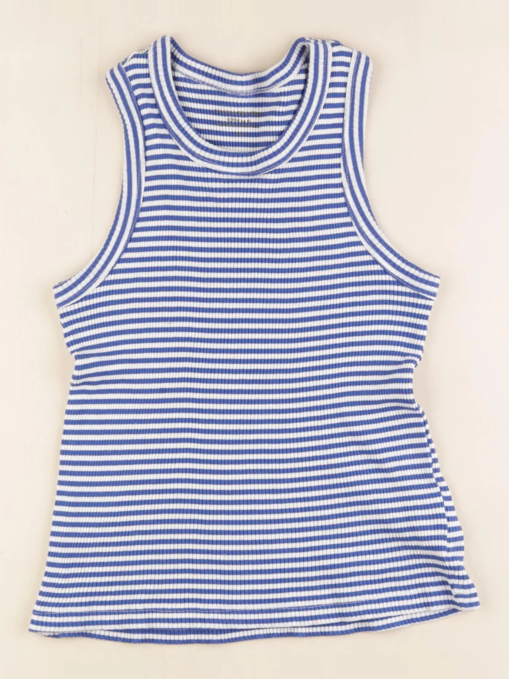 Monoprix - débardeur bleu - 14 ans