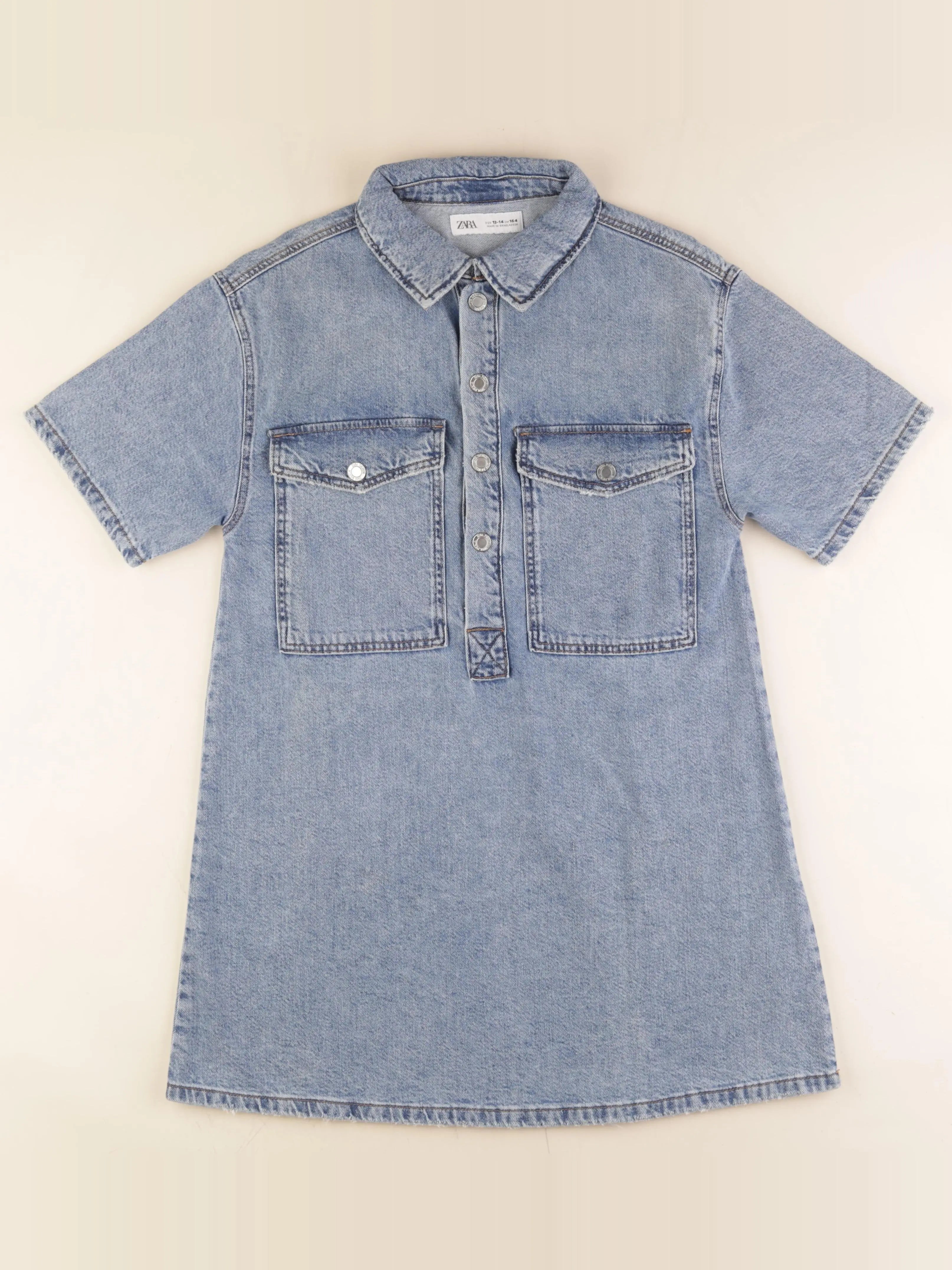 Zara - robe bleu - 13/14 ans