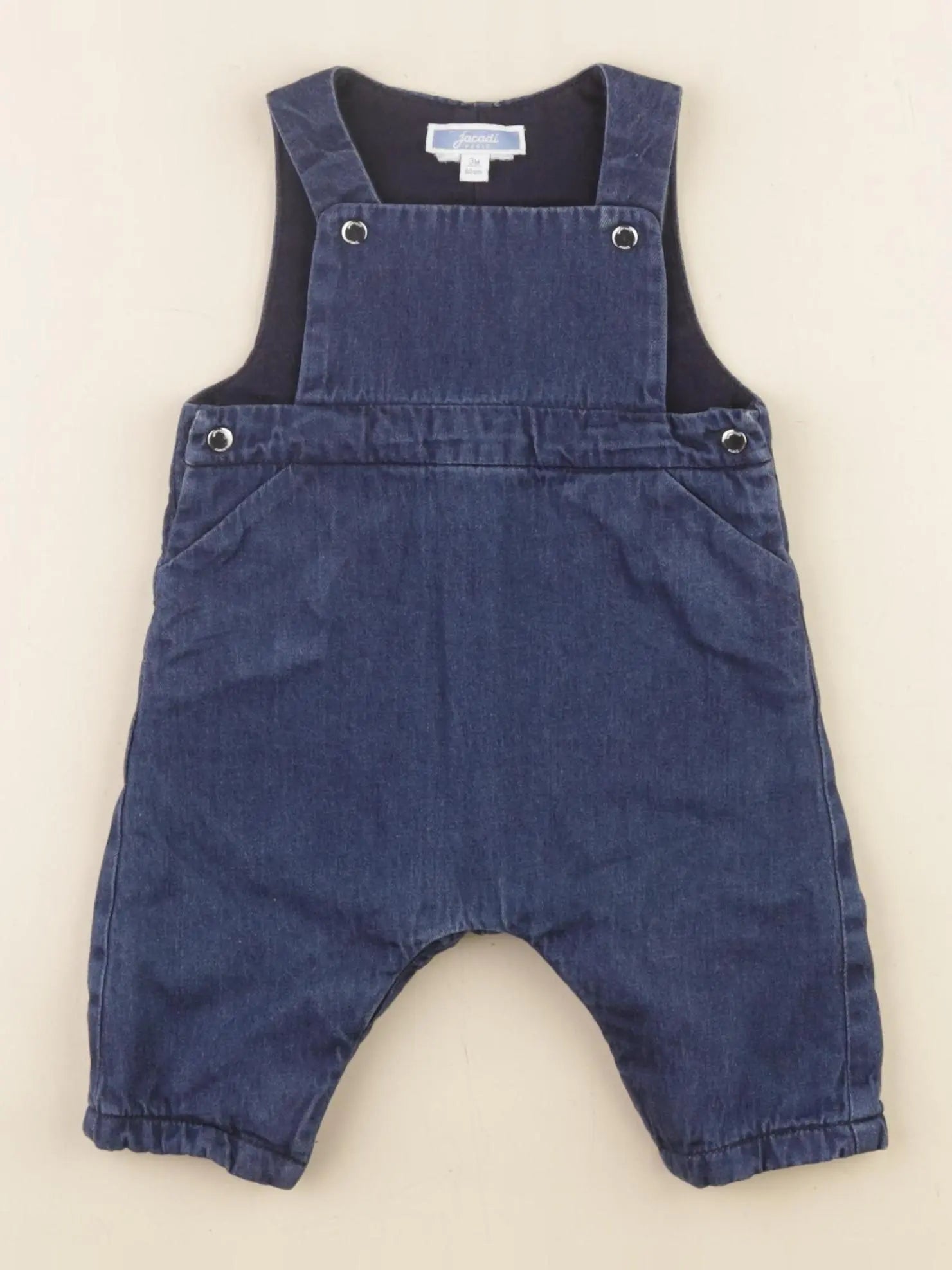 Jacadi - salopette bleu - 3 mois