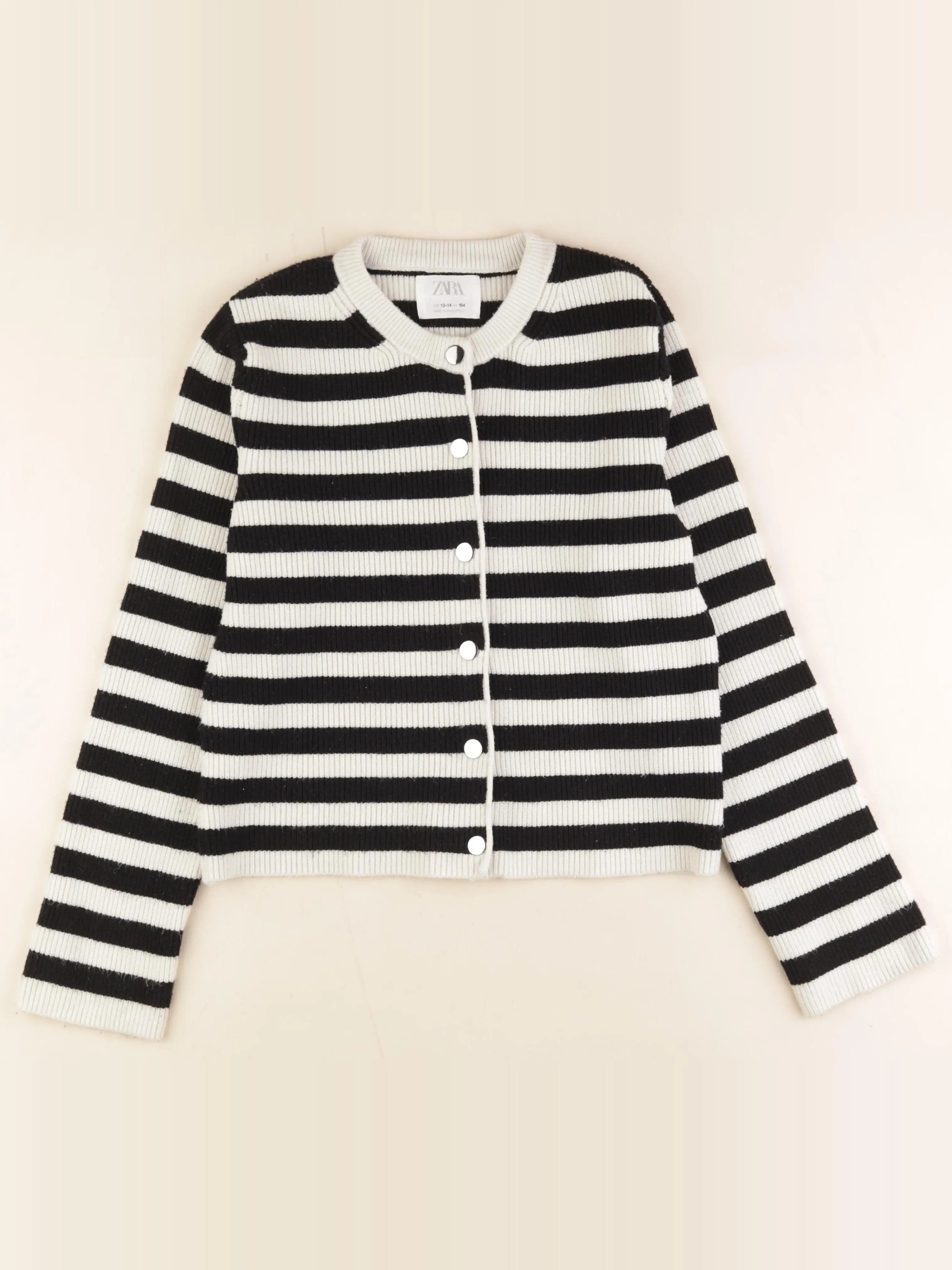 Zara - gilet blanc - 13/14 ans