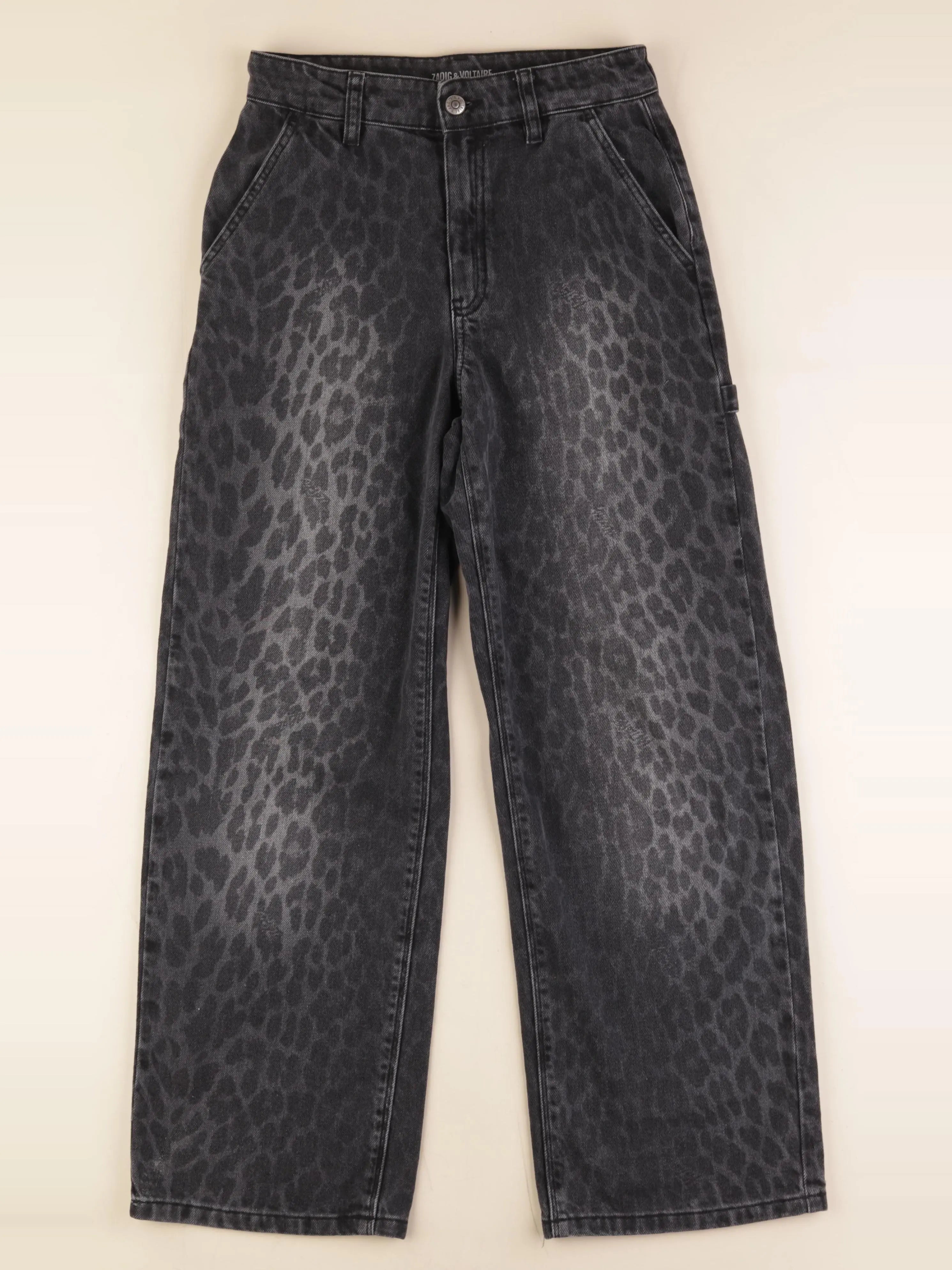 Zadig & Voltaire - jean noir - 14 ans