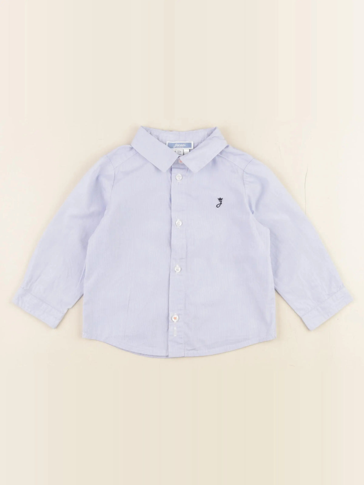 Jacadi - chemise bleu - 12 mois