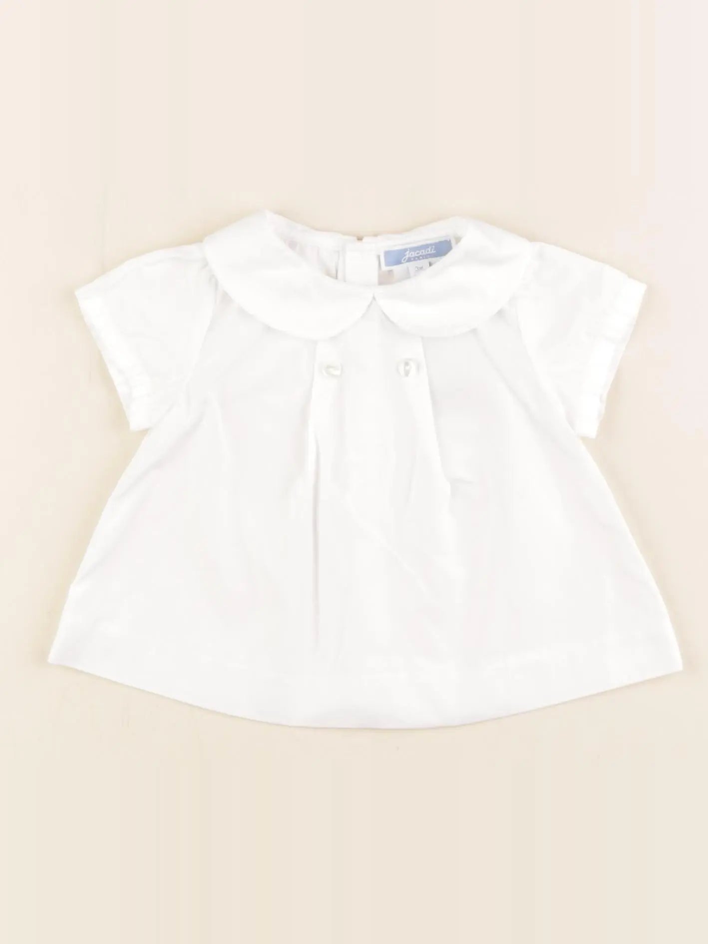 Jacadi - blouse blanc - 3 mois
