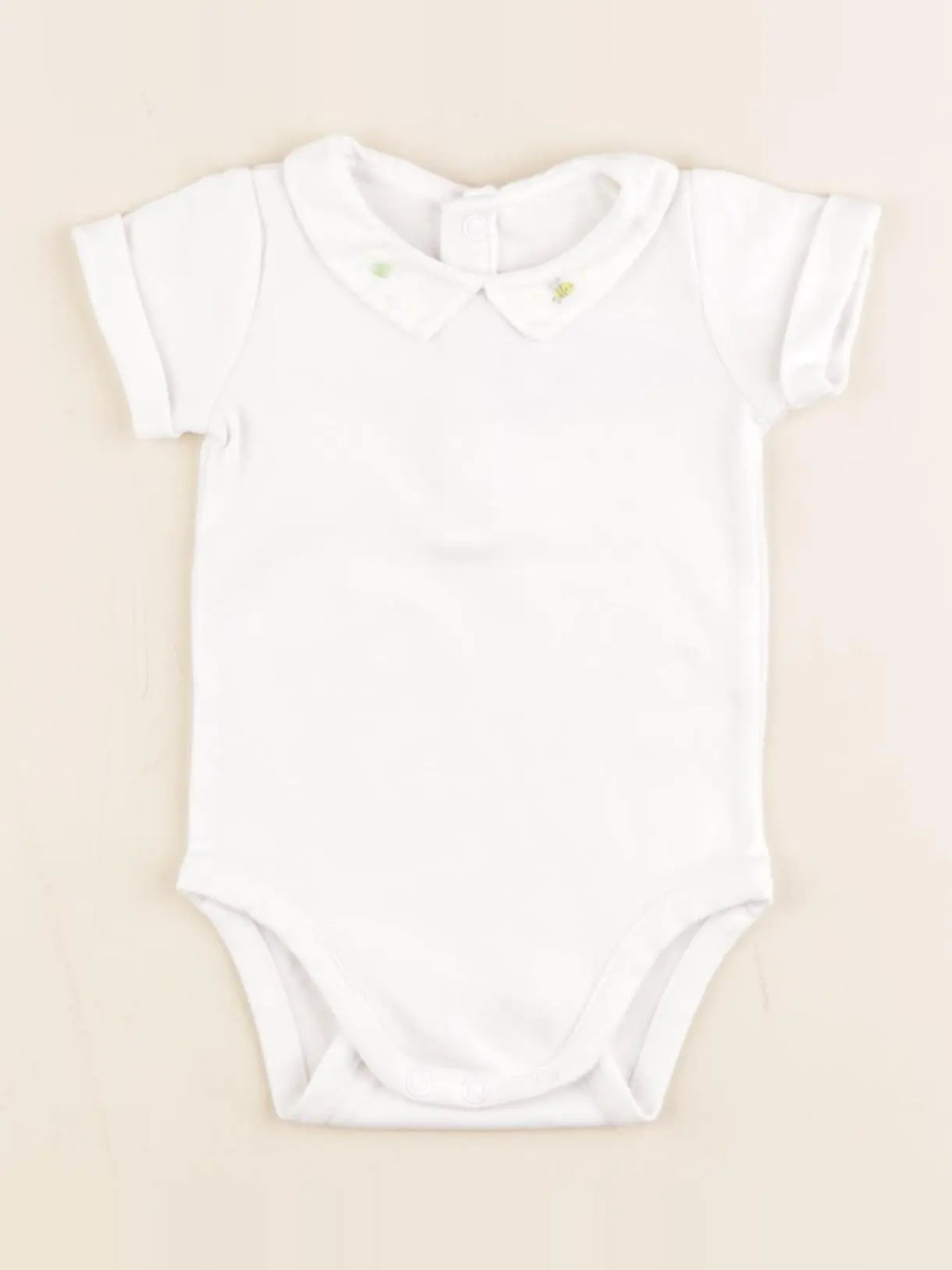 Jacadi - body à col blanc - 3 mois