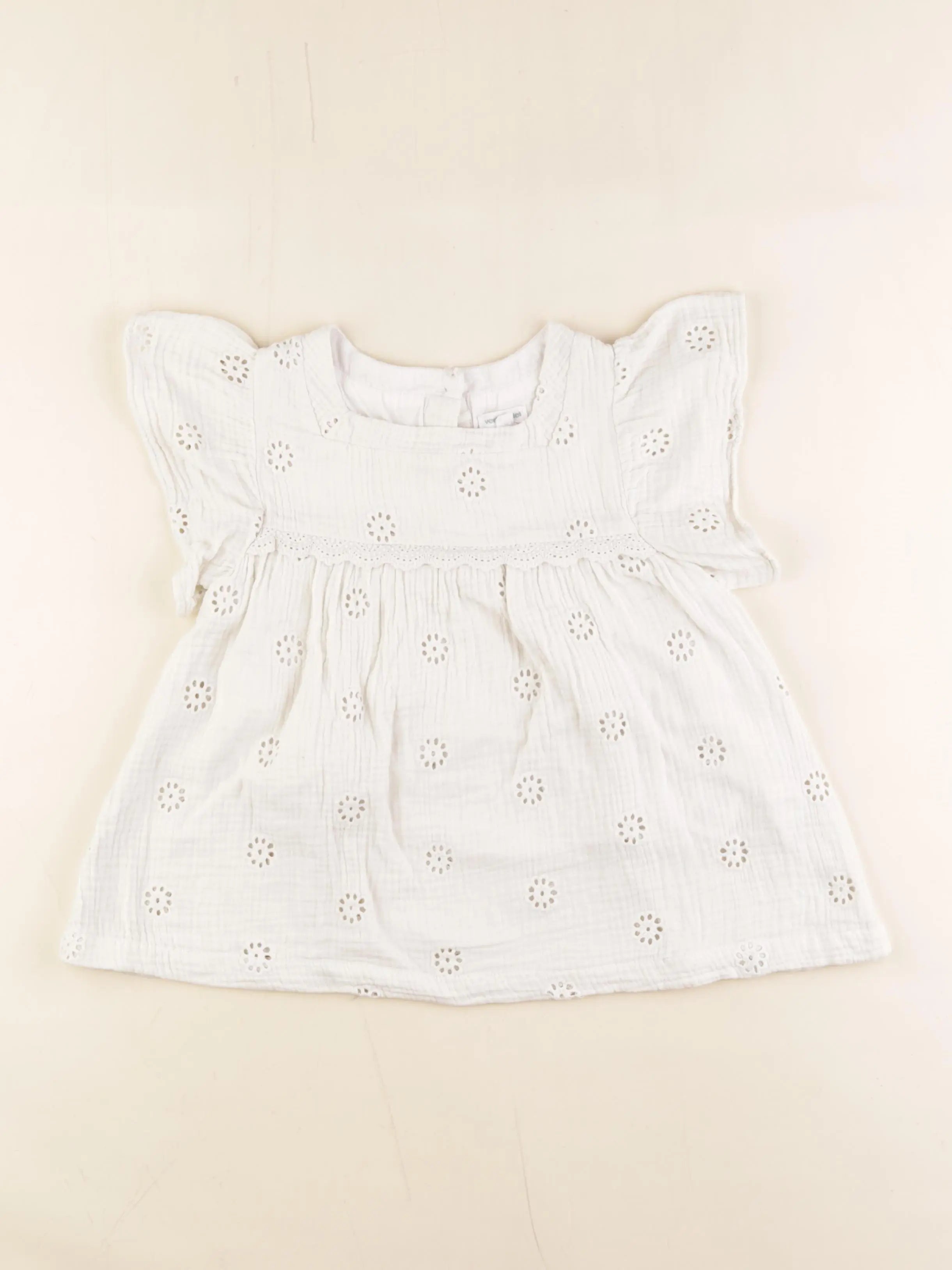 Vertbaudet - blouse blanc - 8 ans
