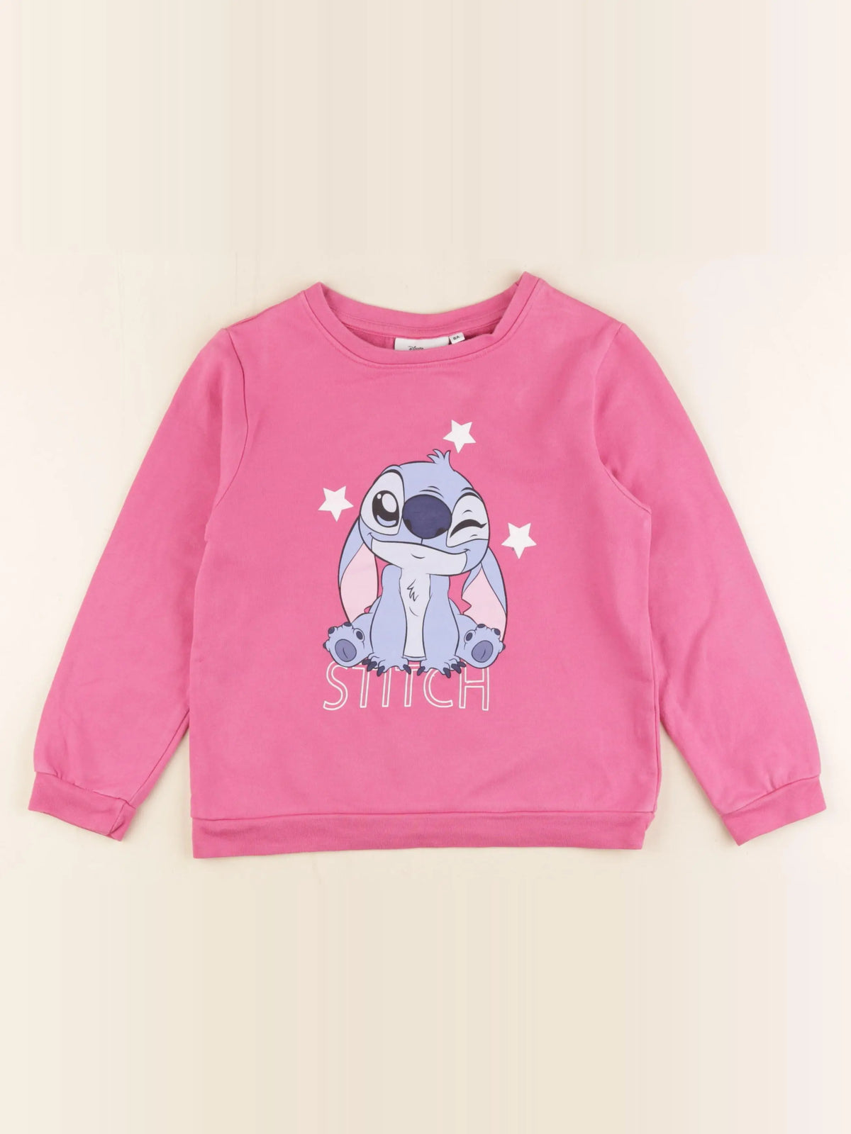 Vertbaudet - sweat rose - 8 ans