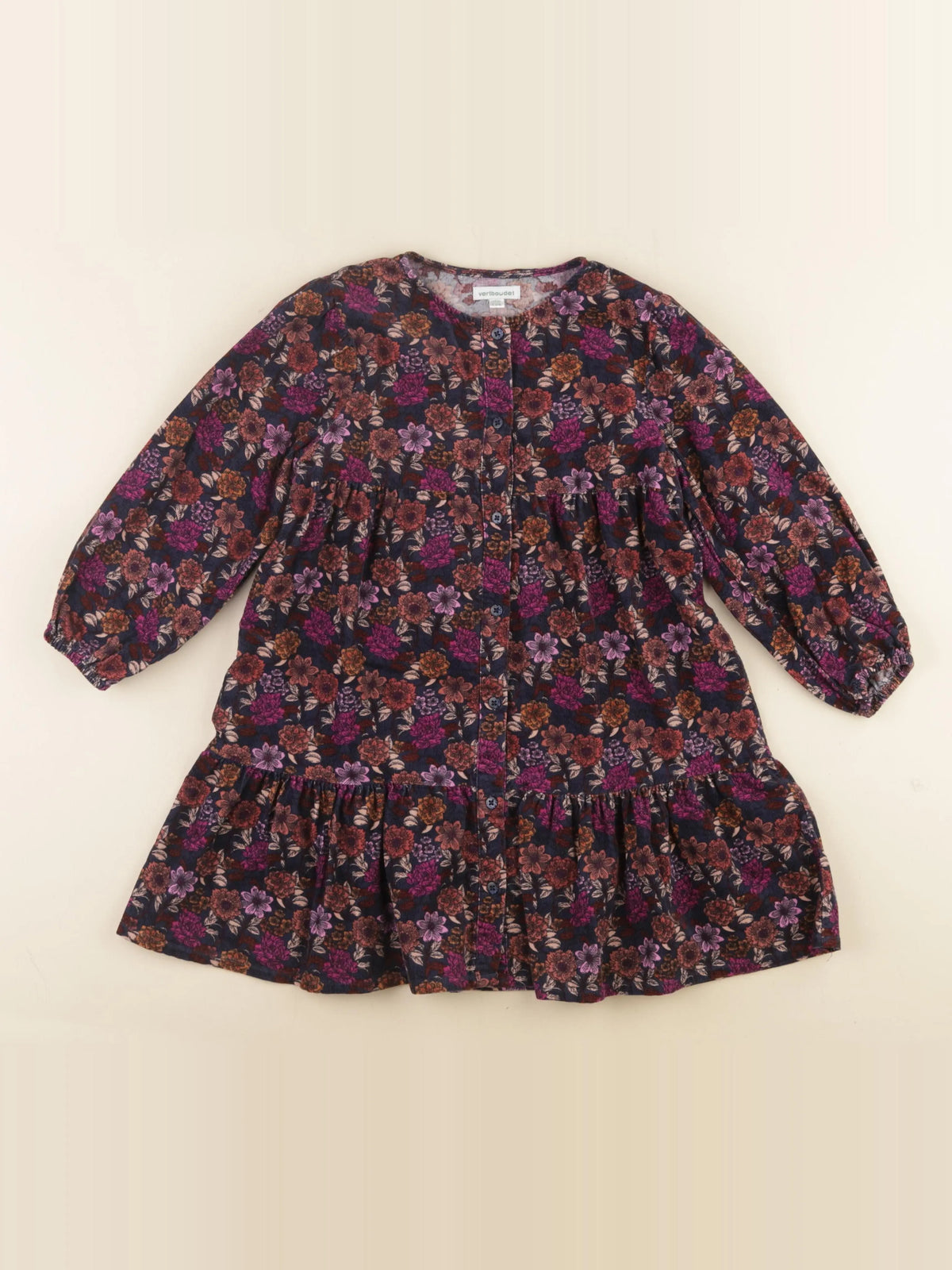 Vertbaudet - robe noir - 6 ans
