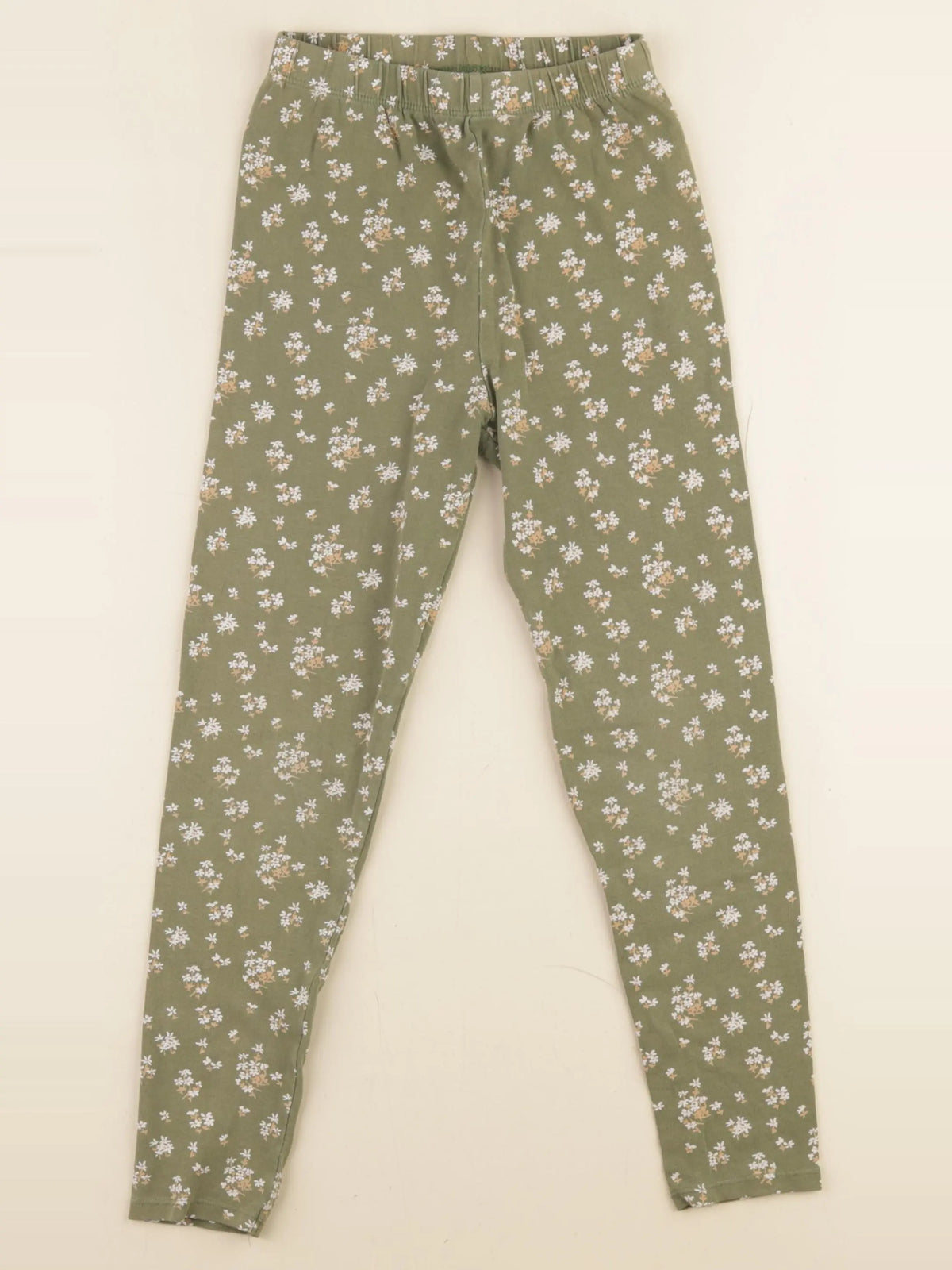 Vertbaudet - legging vert - 8 ans