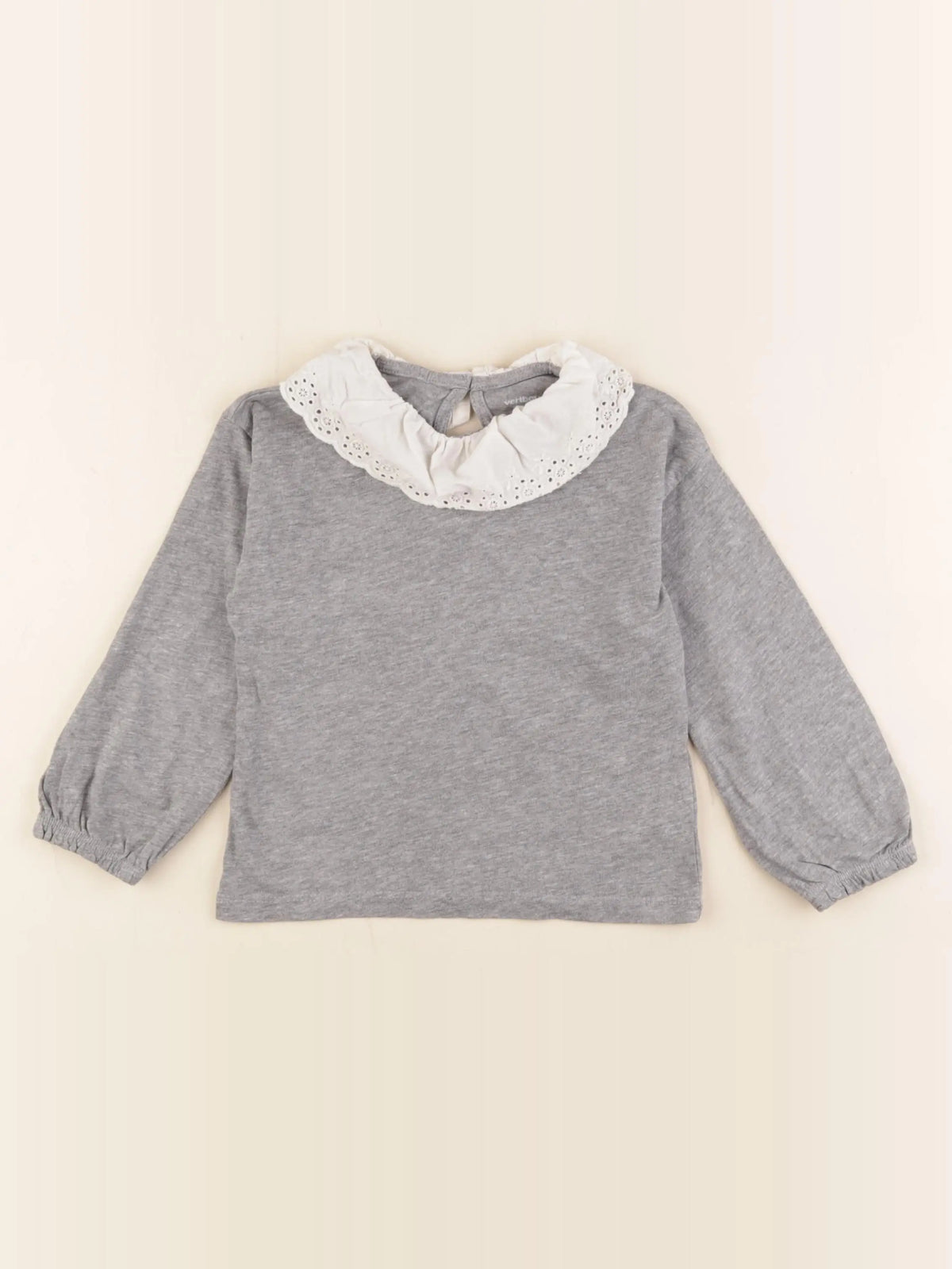 Vertbaudet - tee-shirt gris - 36 mois