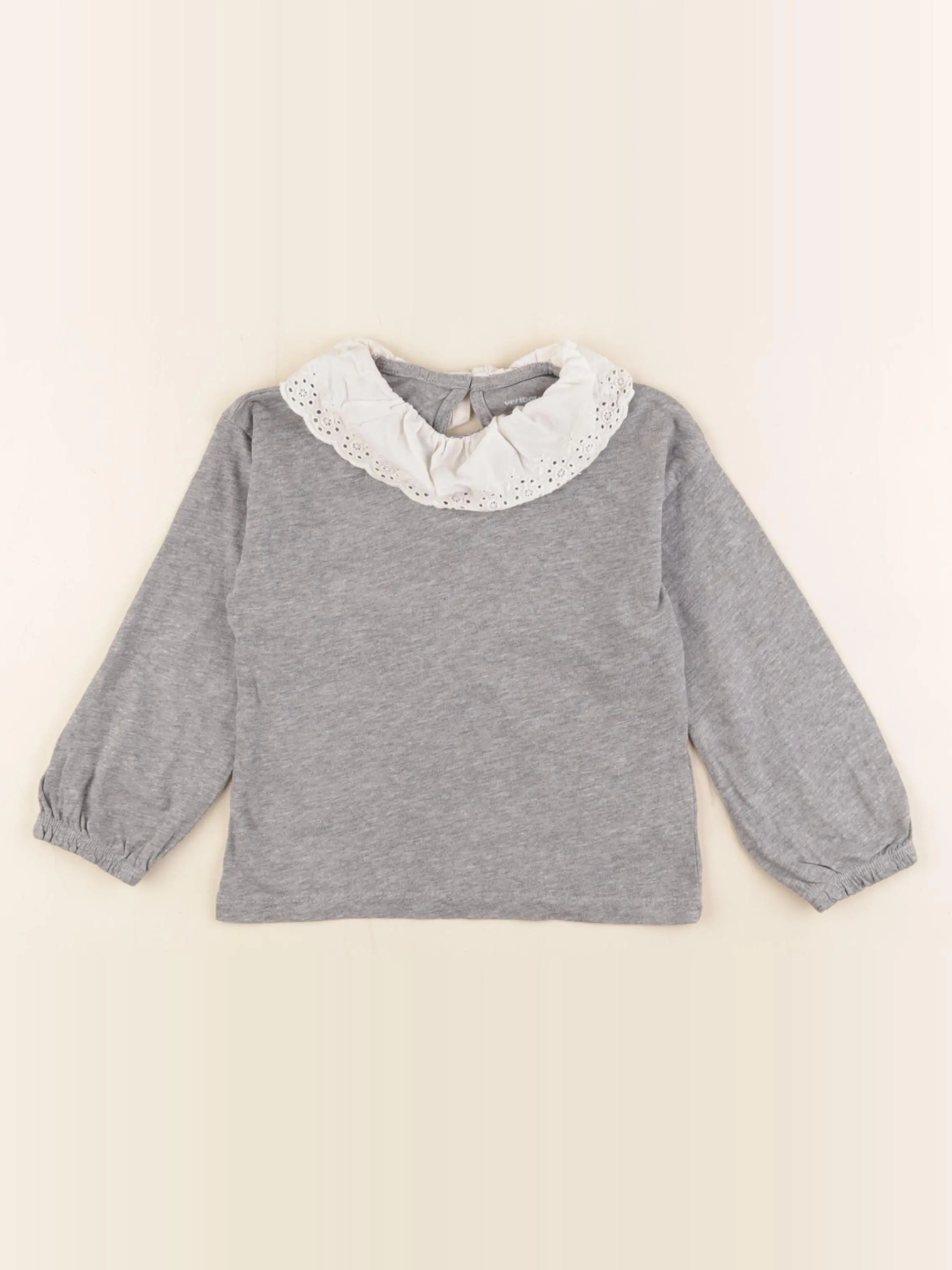 Vertbaudet - tee-shirt gris - 36 mois