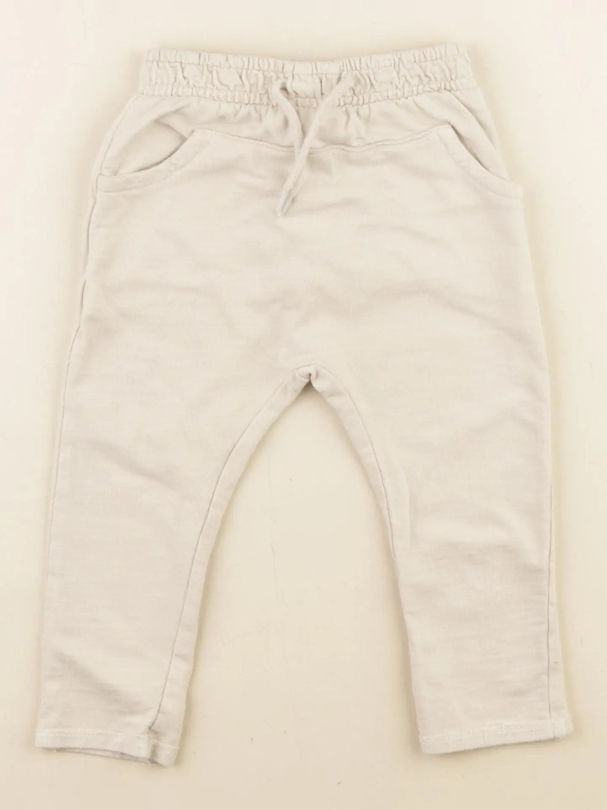 Vertbaudet - sarouel beige - 12 mois