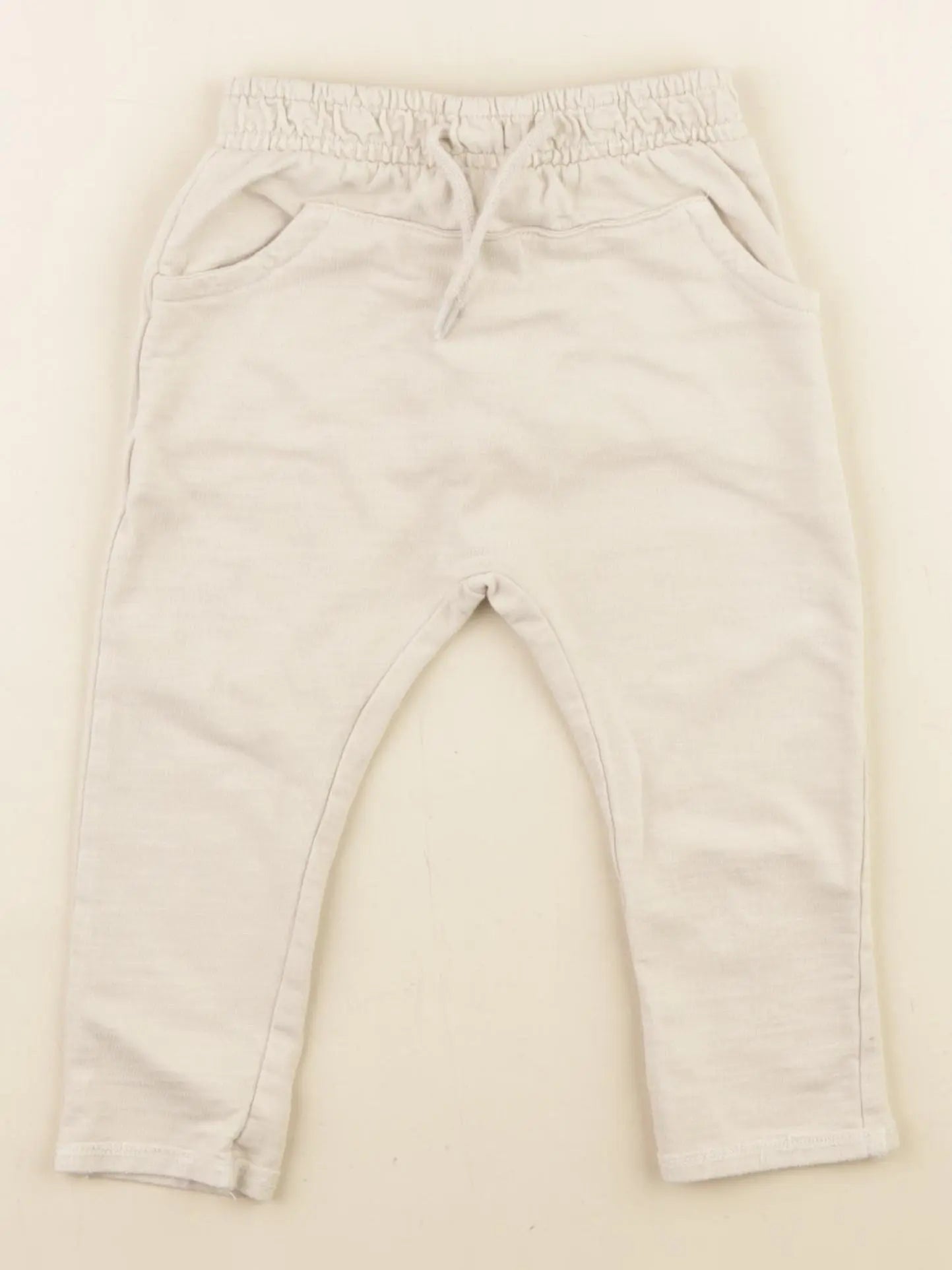 Vertbaudet - sarouel beige - 12 mois