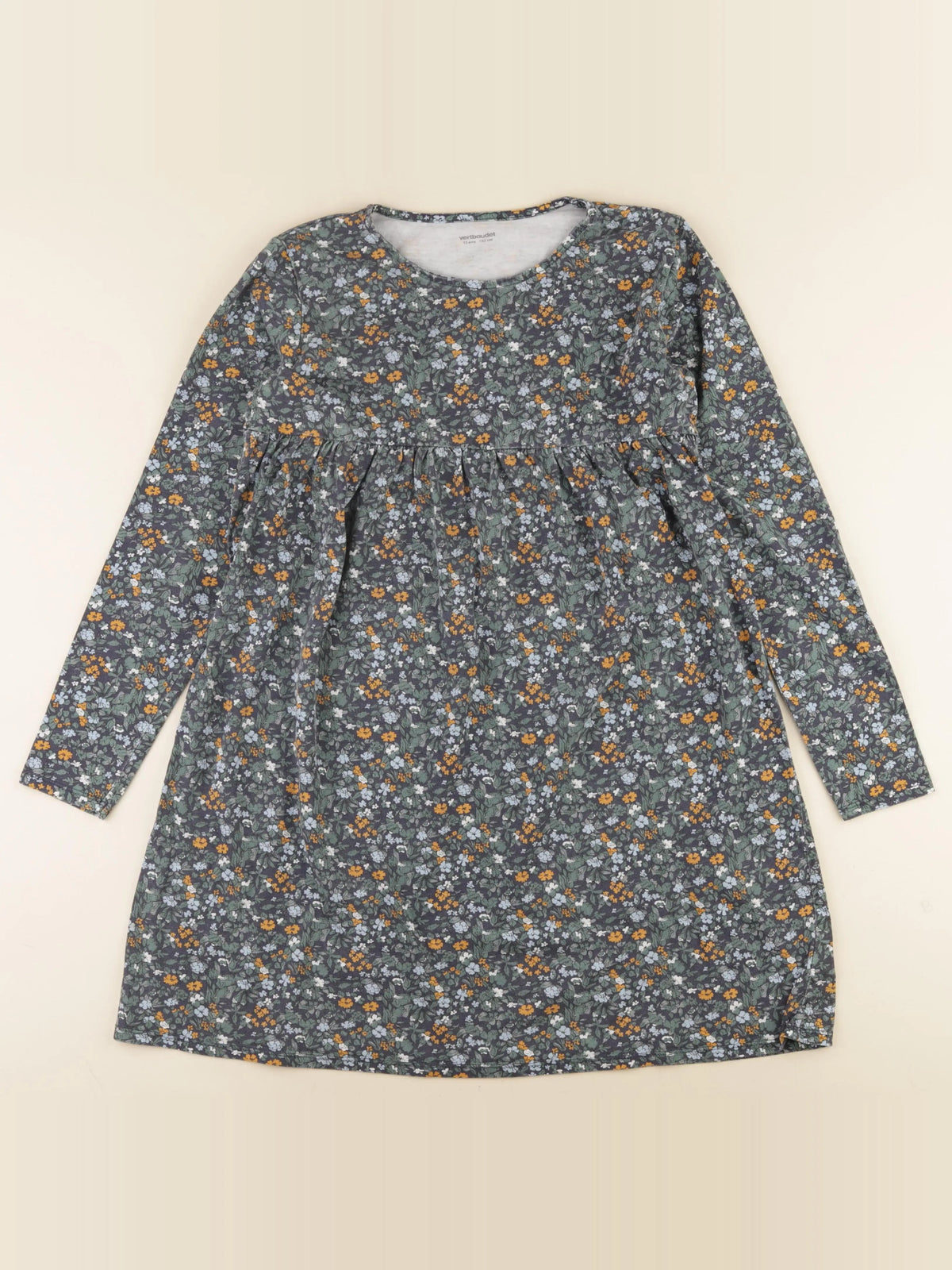 Vertbaudet - robe multicolore - 12 ans