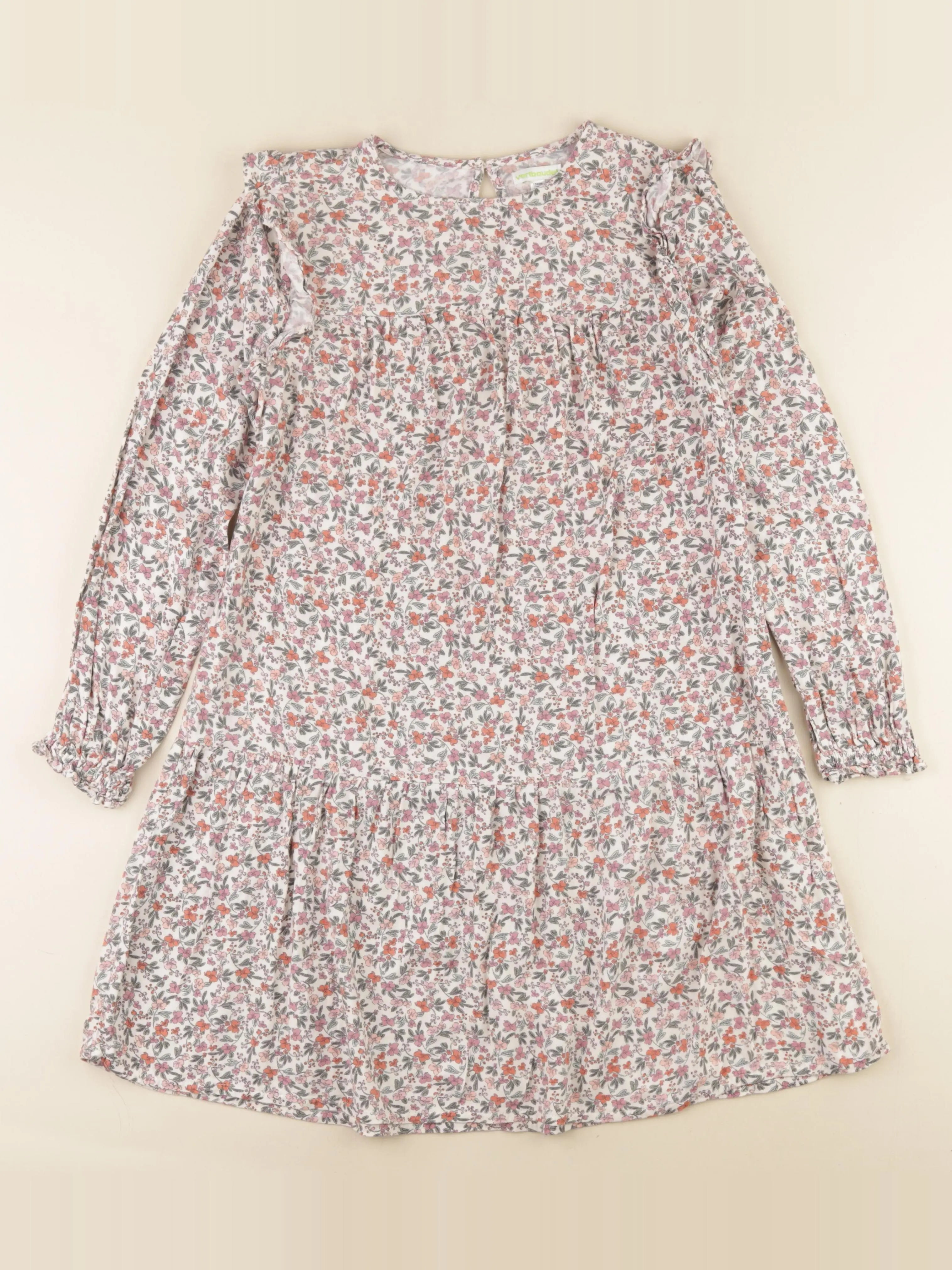 Vertbaudet - robe multicolore - 12 ans