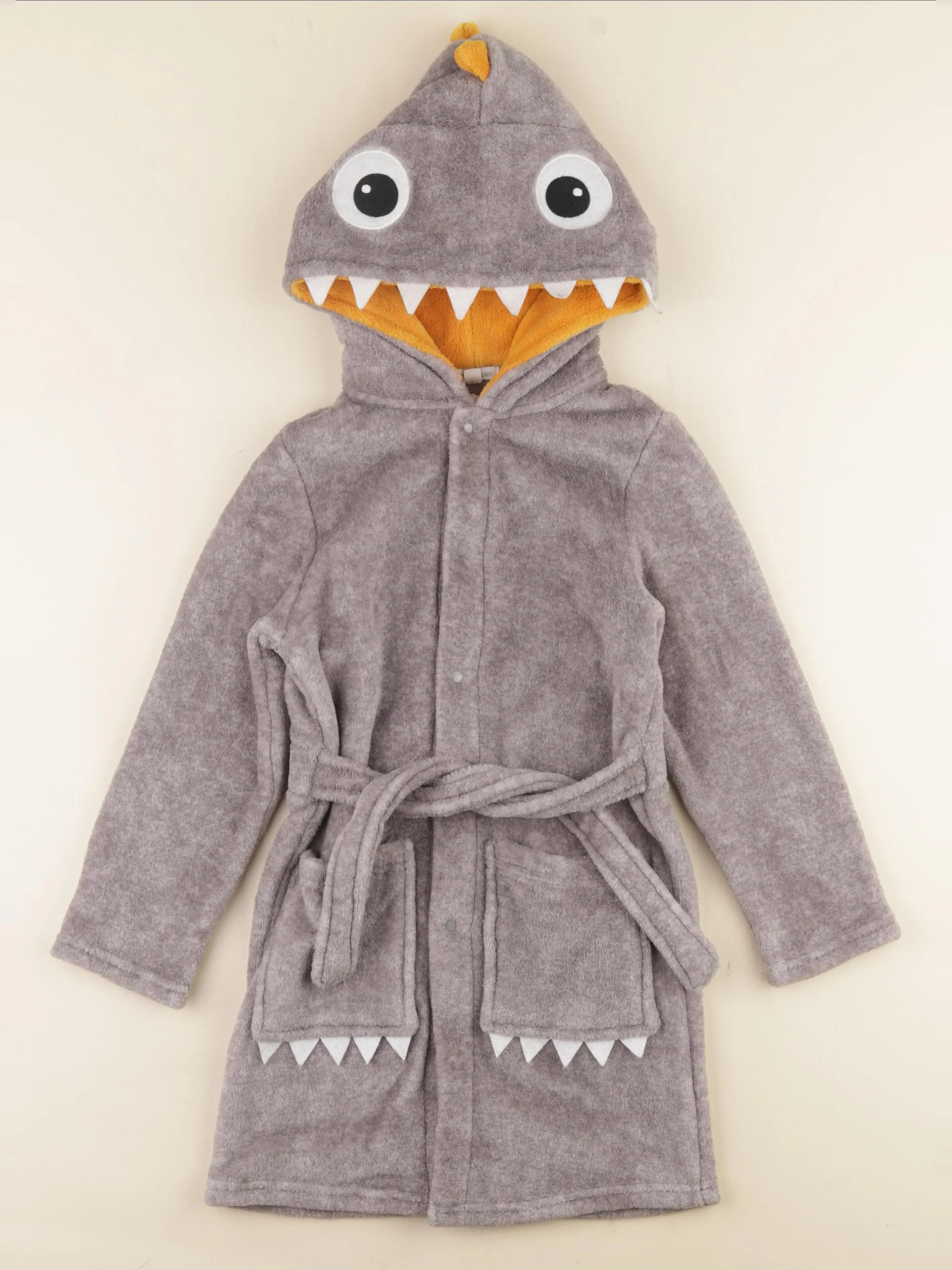 Vertbaudet - robe de chambre gris - 8 ans