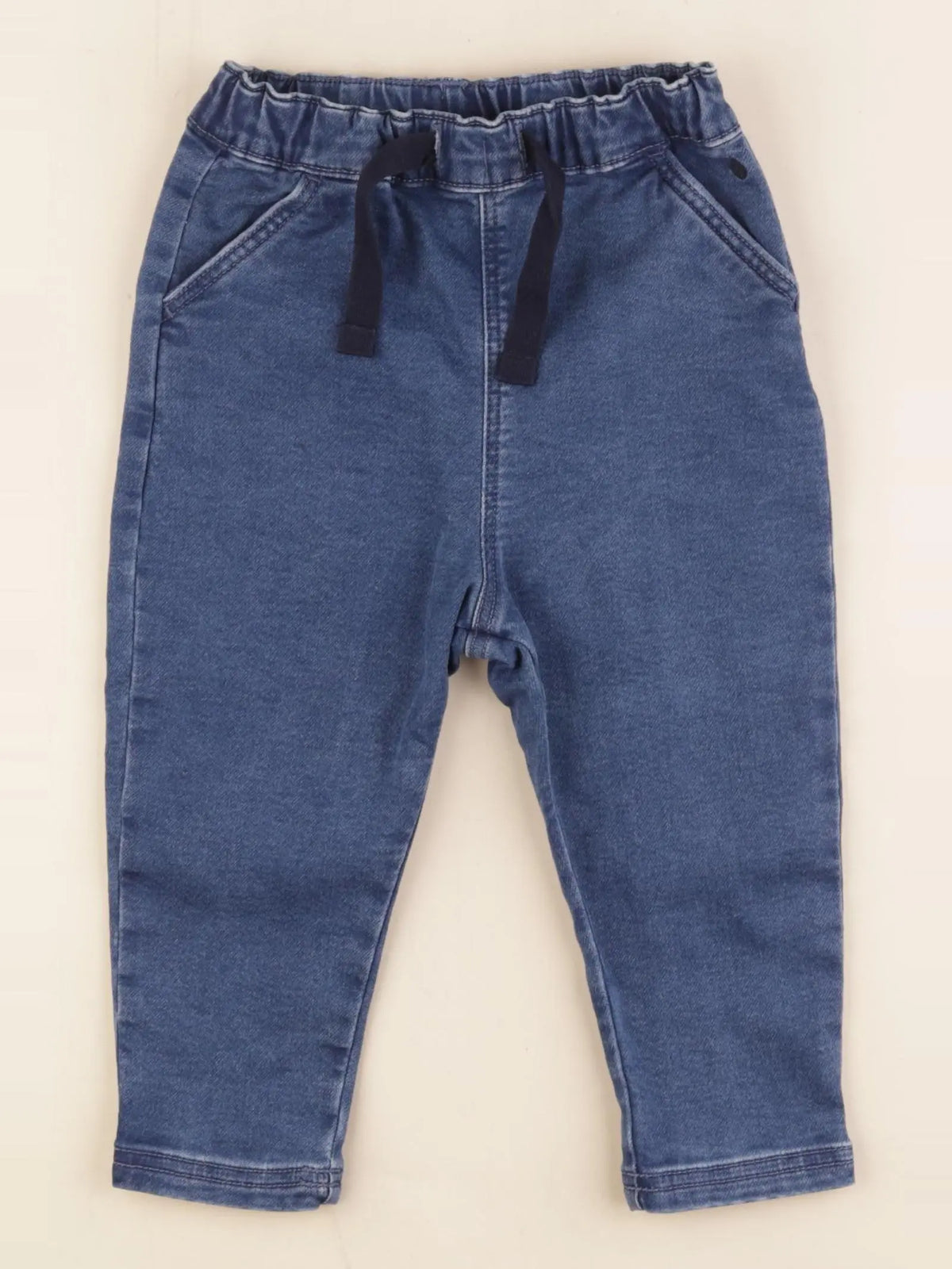 Petit Bateau - jean bleu - 24 mois